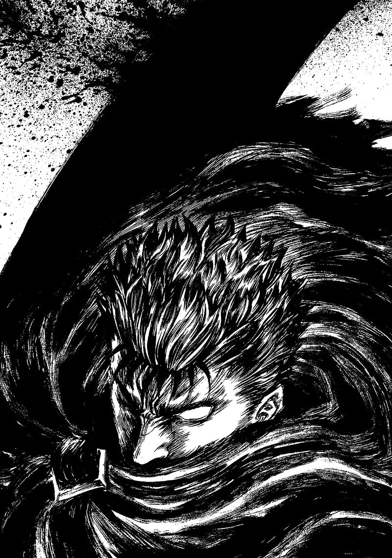 800x1137 Berserk Guts Badass, anime, HD phone wallpaper
