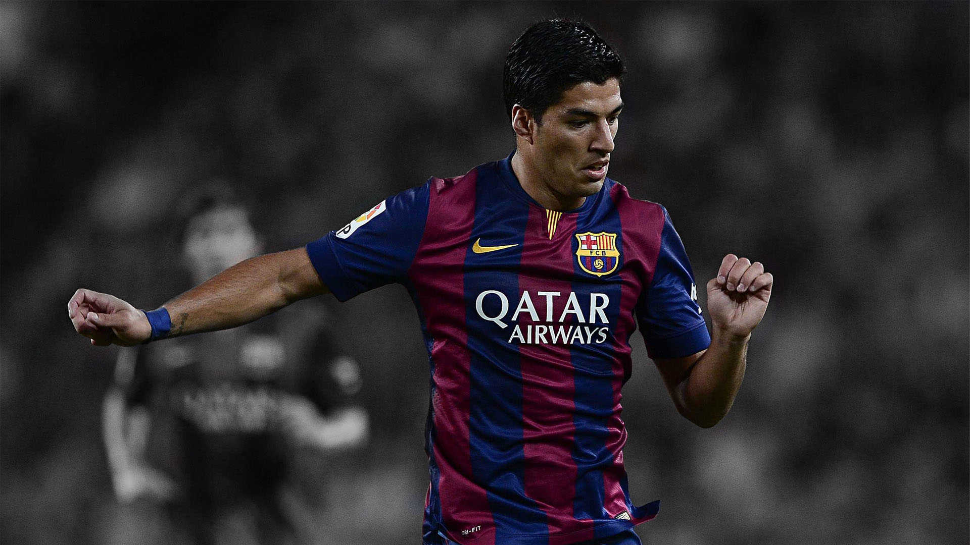 1920x1080 Luis Suarez Barcelona Wallpaper