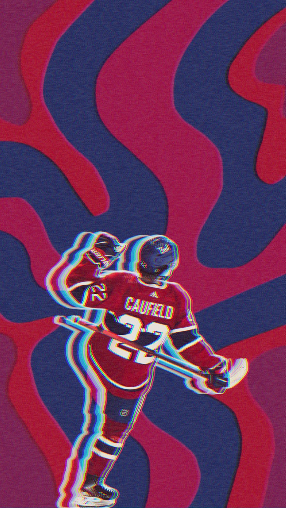 1080x1920 wallpaper • cole caufield + '70s retro Requested and anon Credits of the wallpaper' elements and style go to