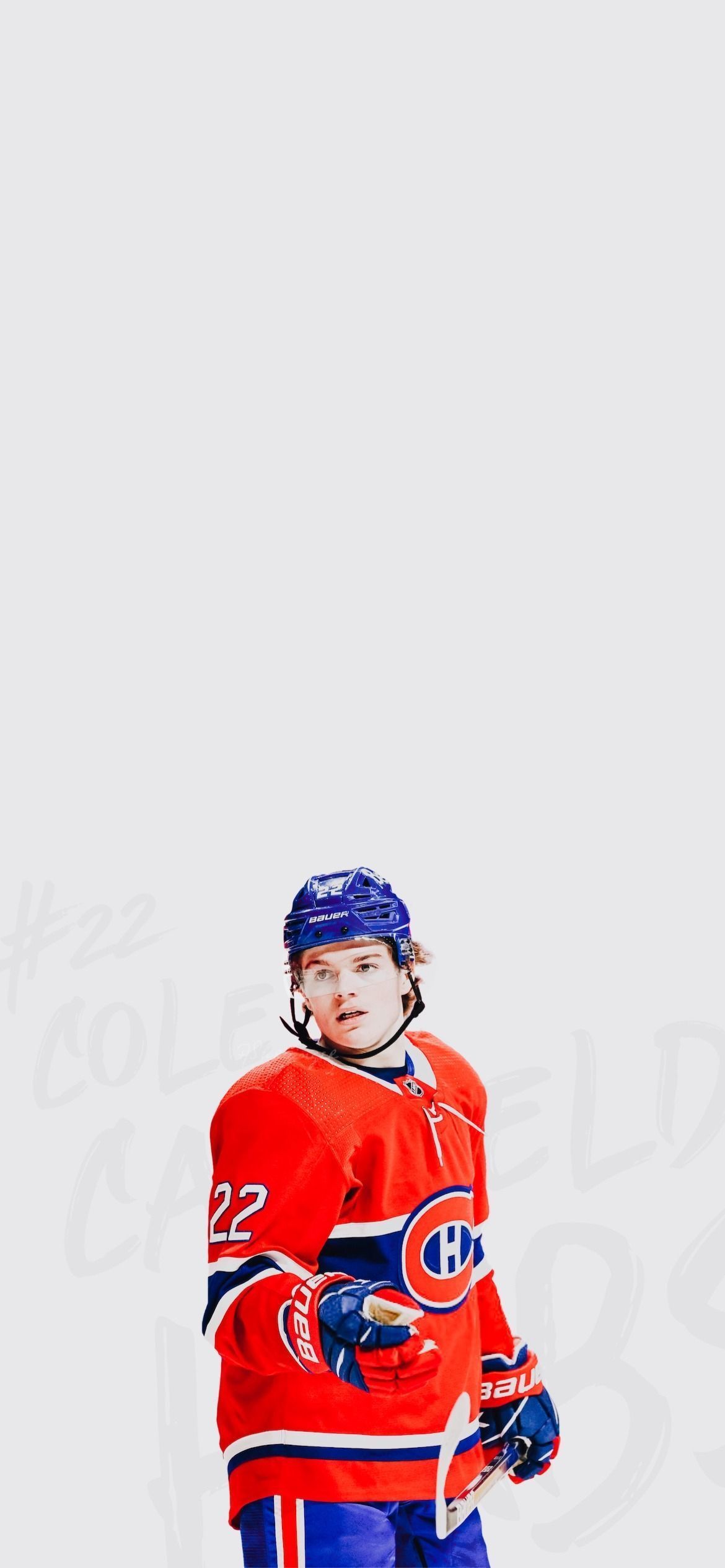 1170x2532 wallpaper • cole caufield + various styles (iphone 12) Credits of the wallpaper' elements and style go to their respective