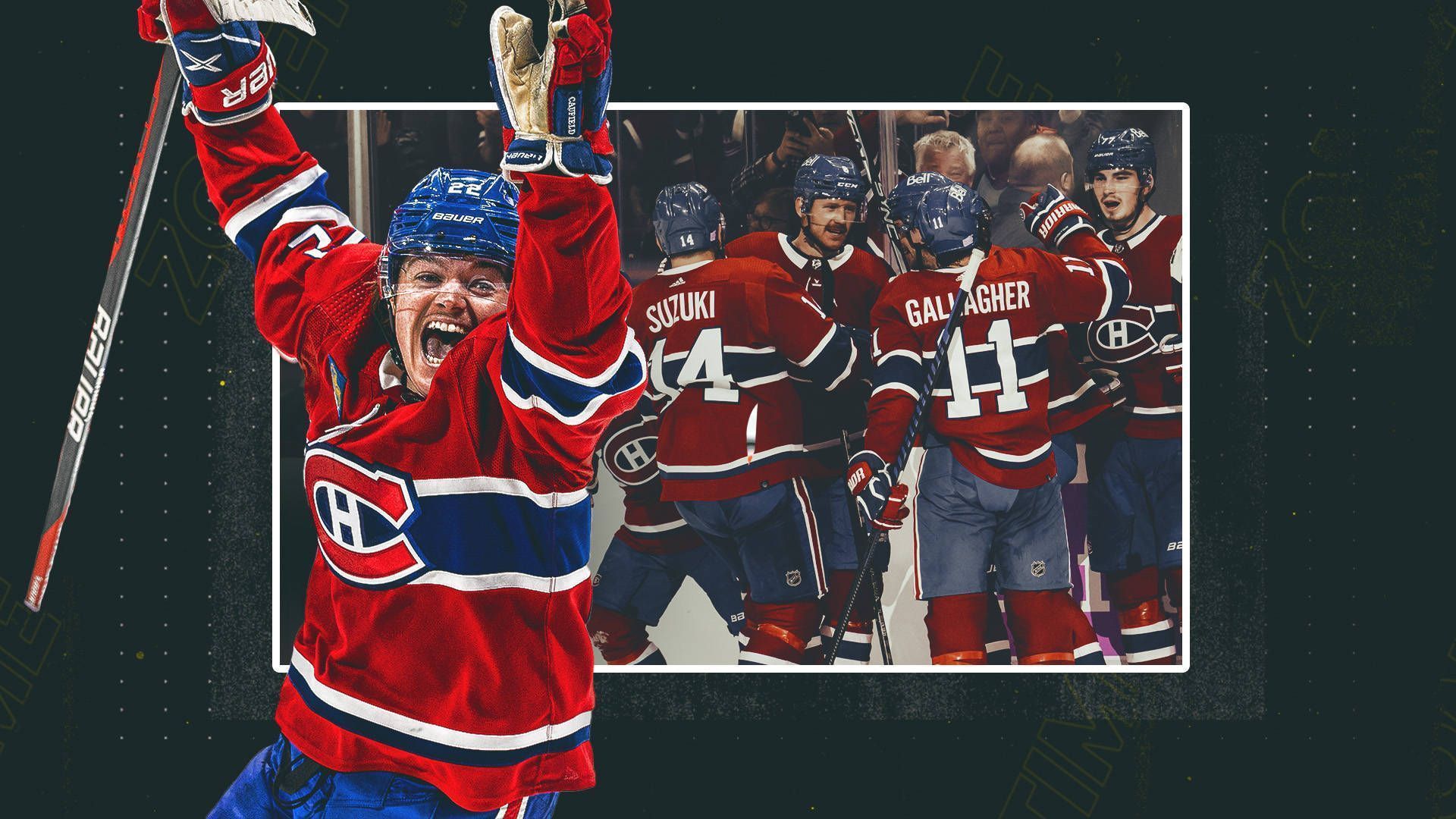 1920x1080 Download Cole Caufield Montreal Canadiens Team Wallpaper