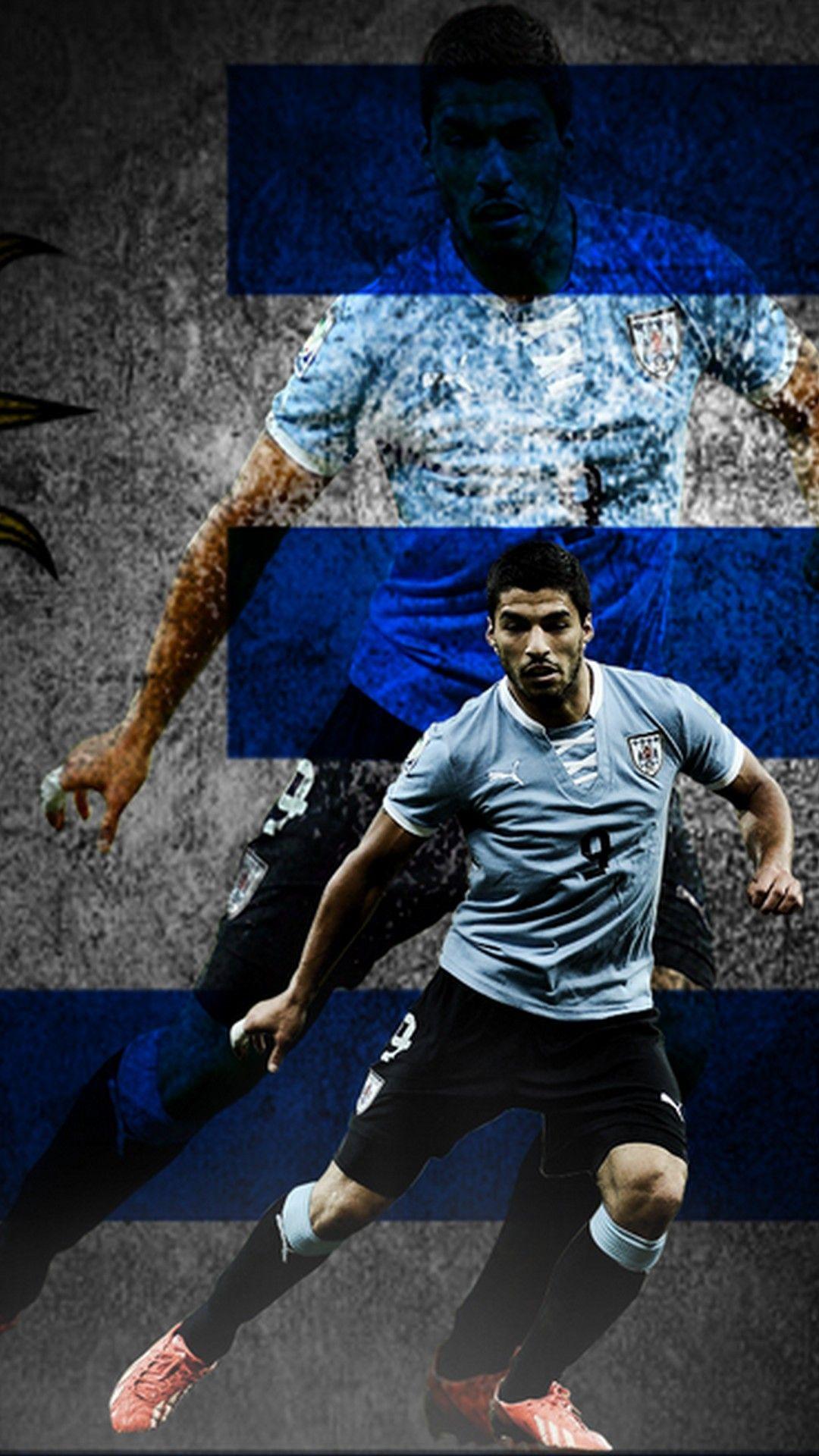 1080x1920 Luis Suarez Uruguay iPhone Wallpaper 3D iPhone Wallpaper