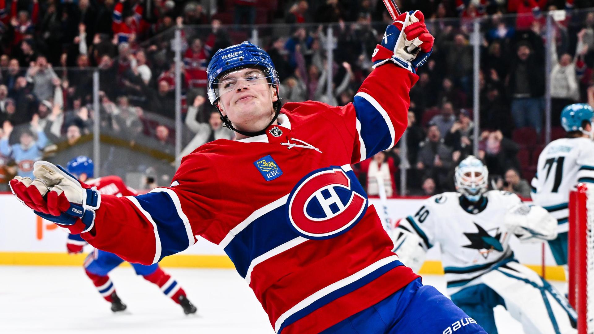 1920x1080 Cole Caulfield Scores In OT To Lift The Canadiens Past The Sharks, 4 3