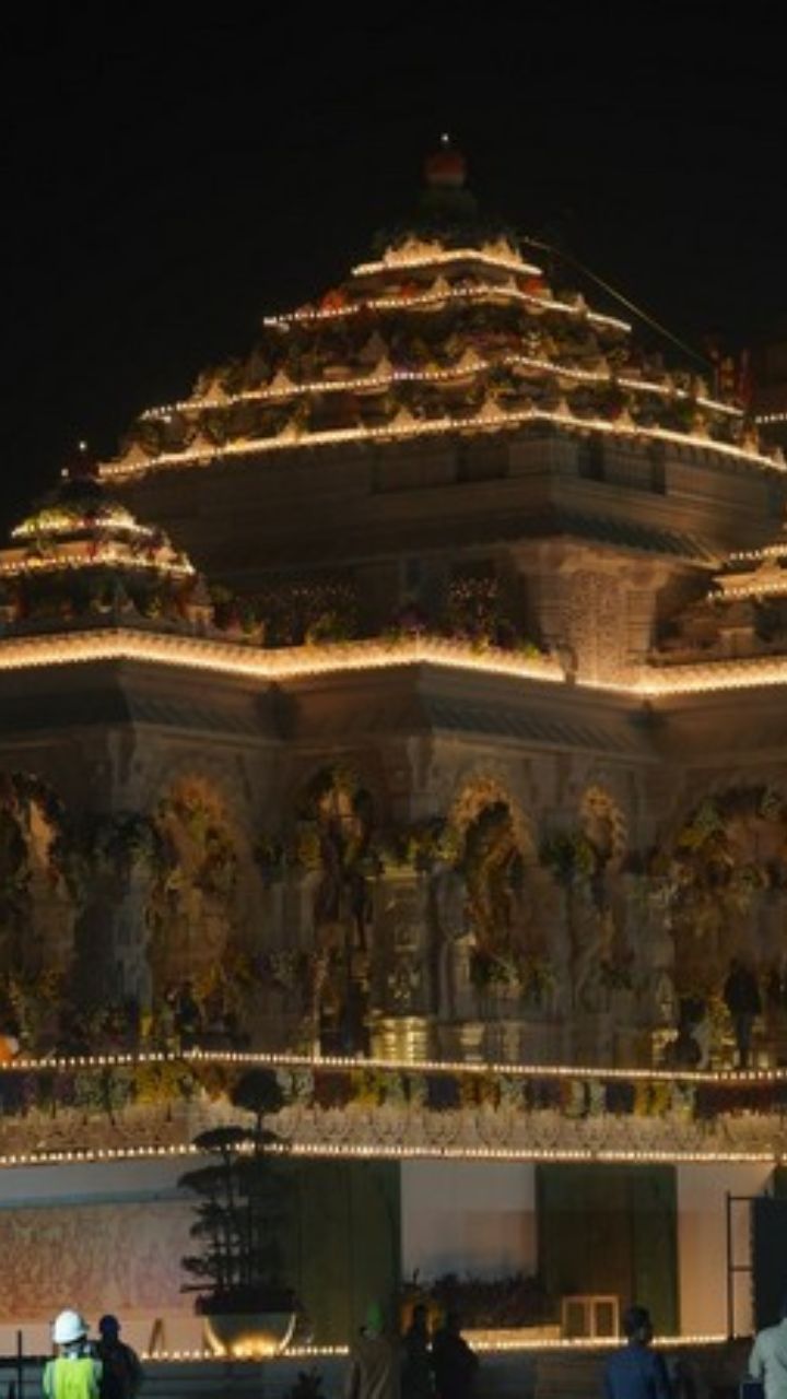 720x1280 Inside Image Of Ram Mandir Ayodhya