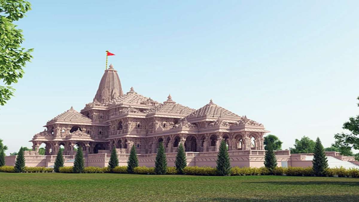 1200x675 Ayodhya: Ram Mandir's Latest Picture Surface, Depict Grandeur At Night. See Pics. Uttar Pradesh News