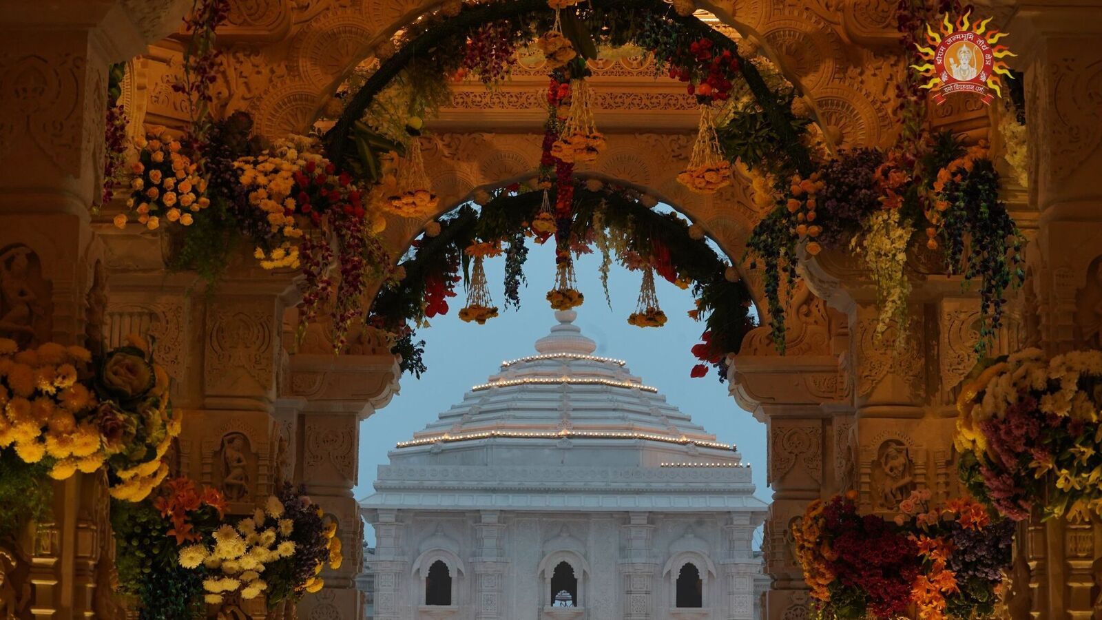 1600x900 Ram Mandir: Pics of newly built temple released ahead of consecration ceremony