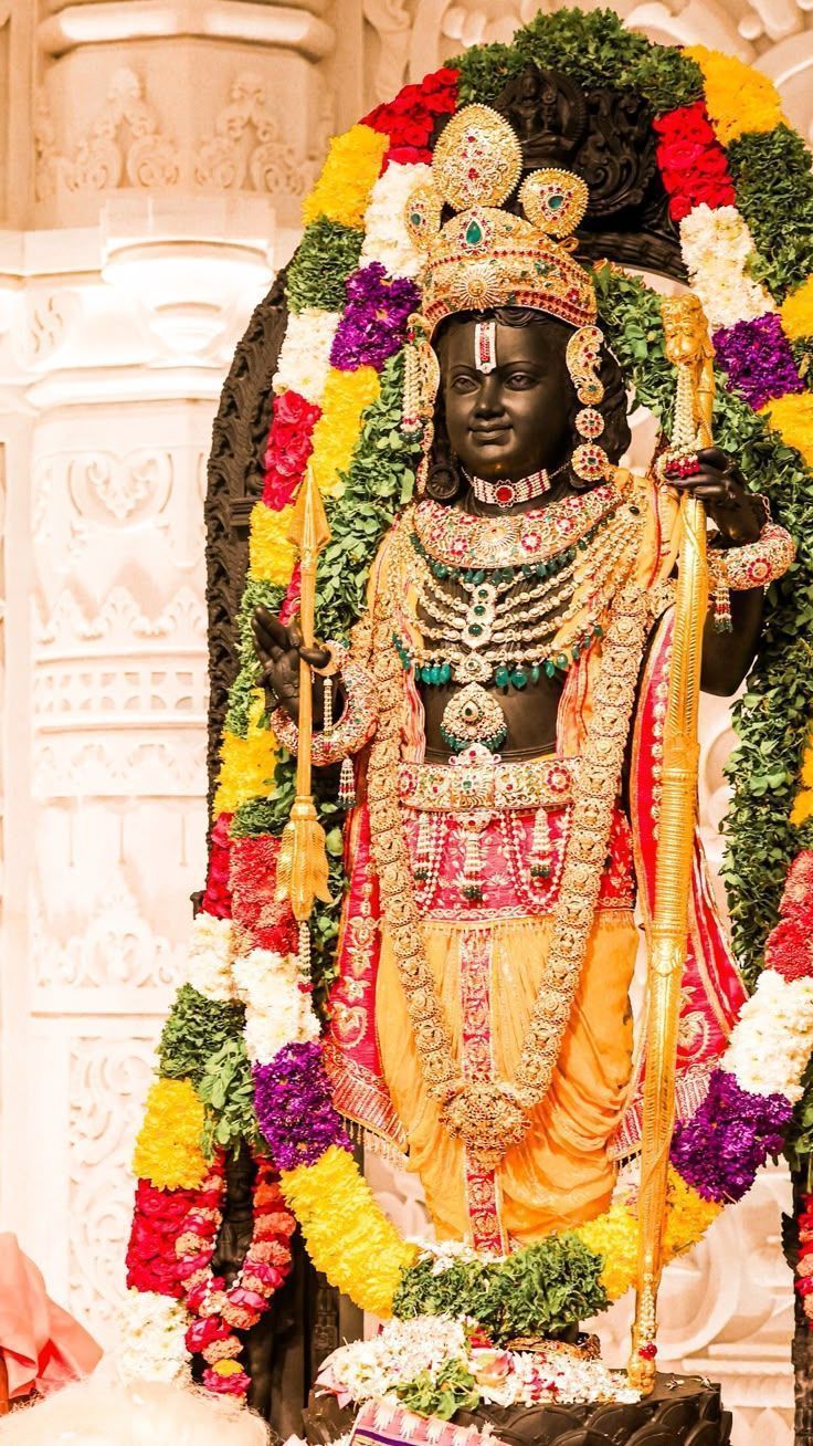 736x1308 Ayodhya Ram Mandir Photo