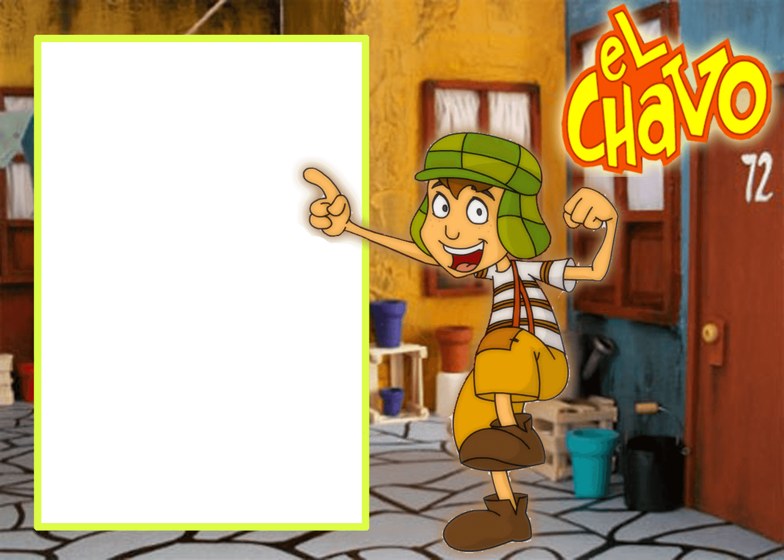 1600x1143 Marco Foto El Chavo is an HD wallpaper posted in Marcos de