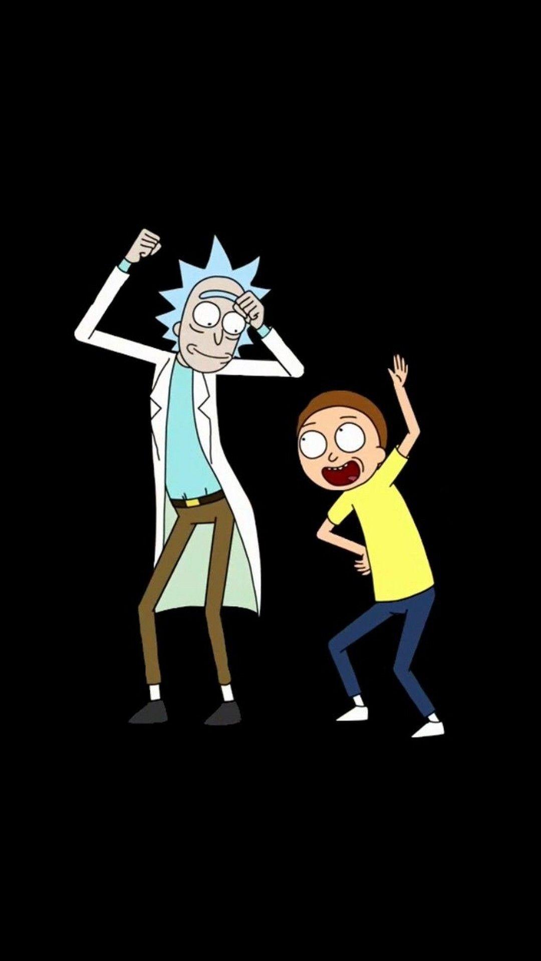 Rick And Morty Black Wallpapers Top Free Rick And Morty