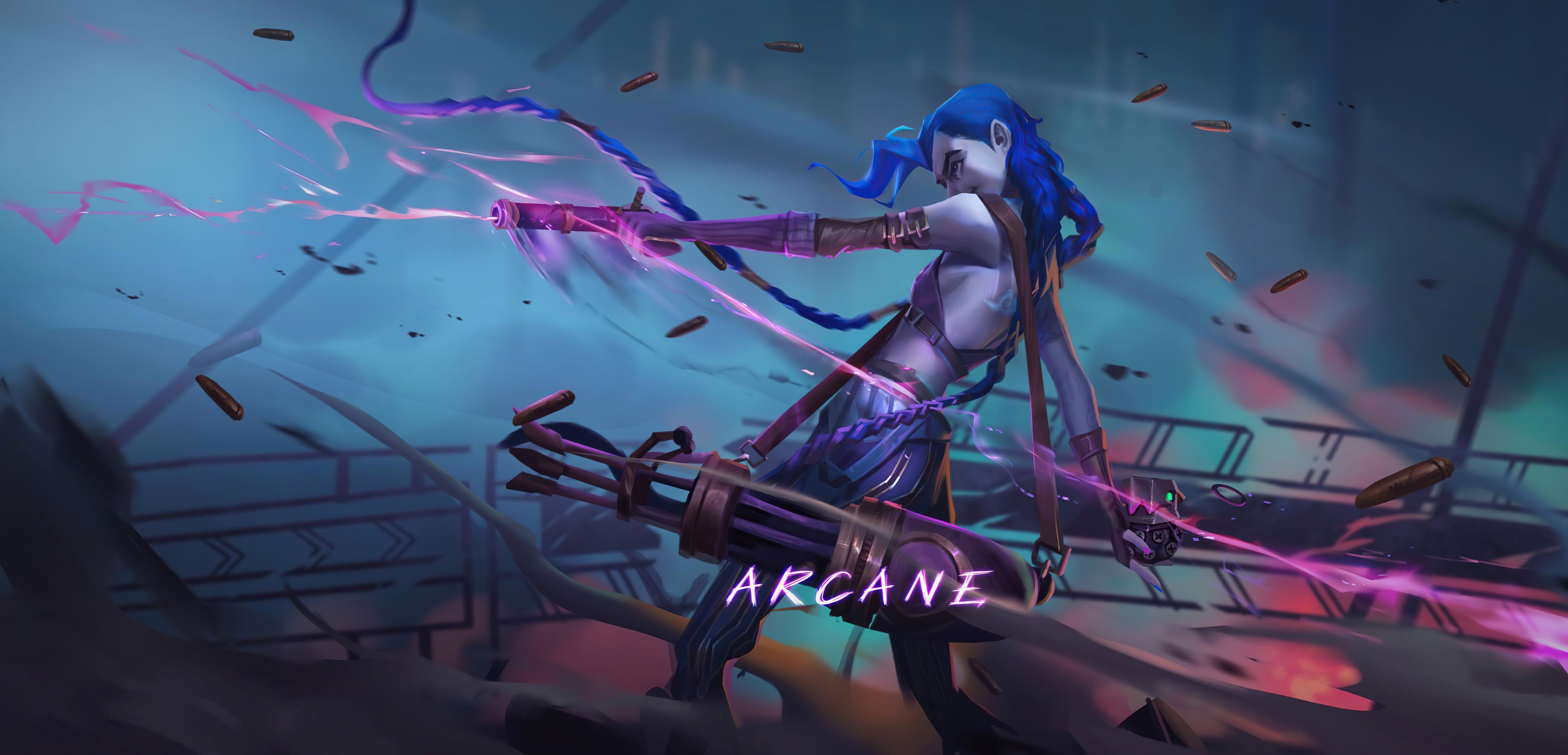 5120x2466 Arcane League Of Legends Desktop Wallpaper 126014