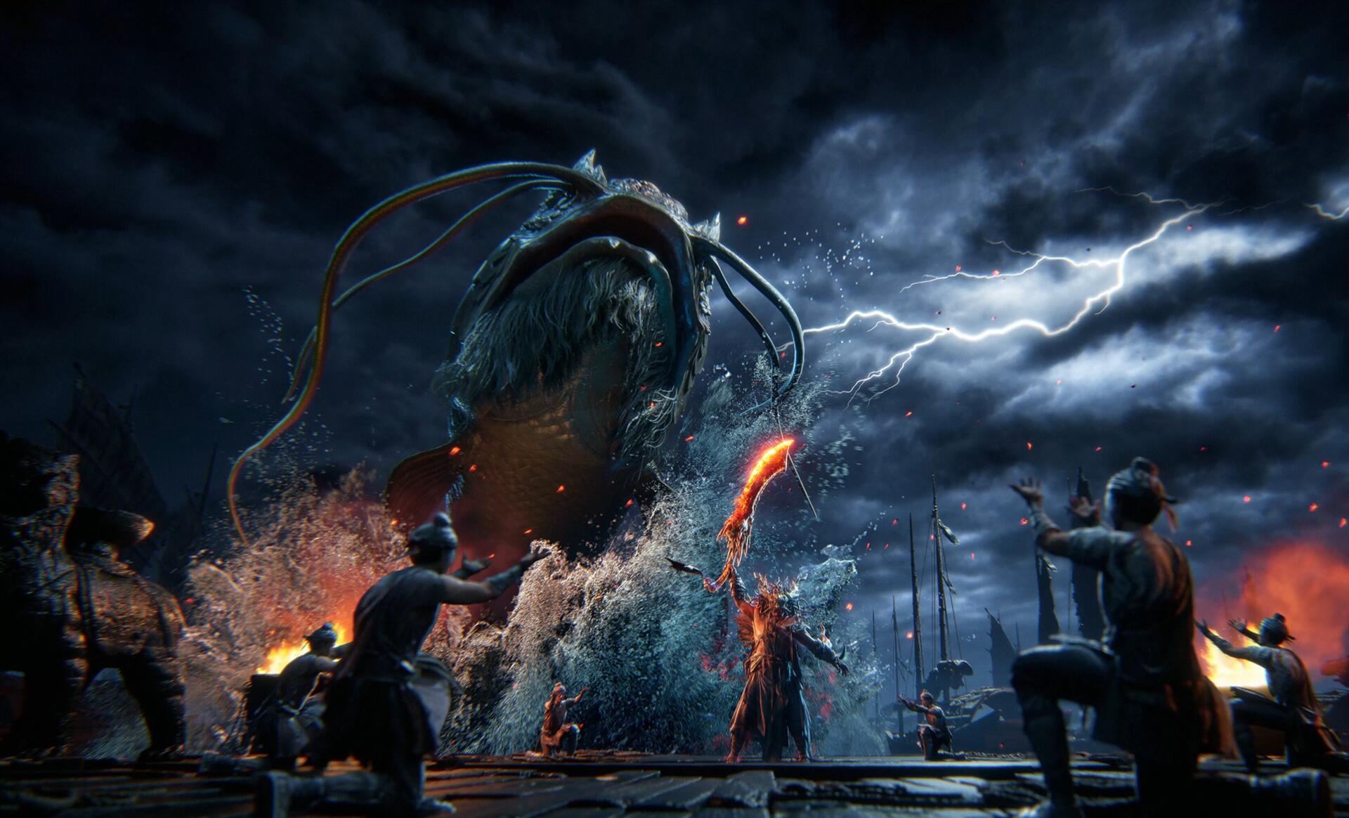 1920x1164 Where Winds Meet: Leviathan Rising