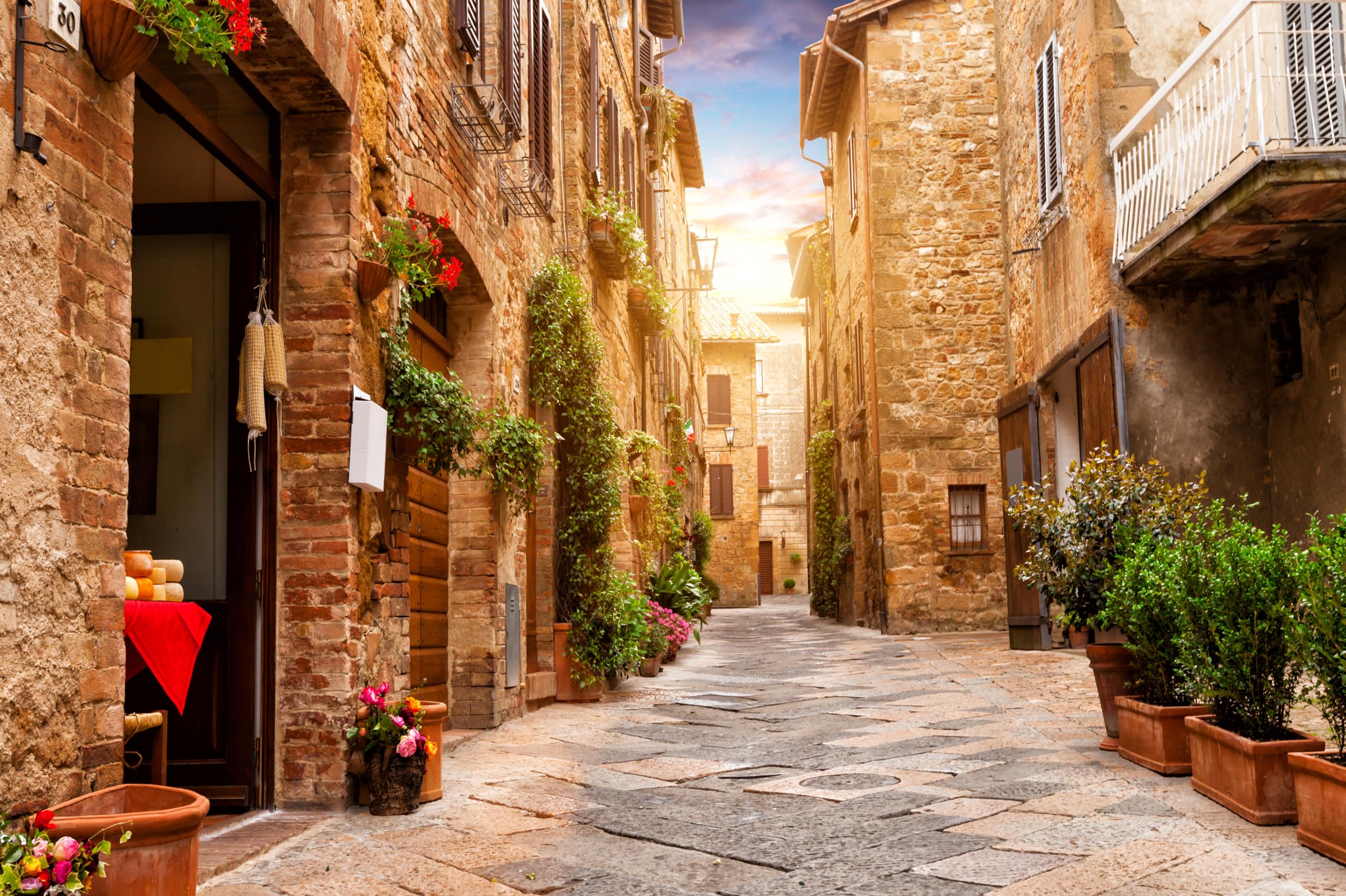 2560x1704 Amazon.com : chnywork 8x6ft Medieval Italy Street Backdrop Vintage Europe Tuscany Old Town Brick House Narrow Street Background Europe Italy Travel Birthday Wedding Party Decor Photo Booth Props Wallpaper