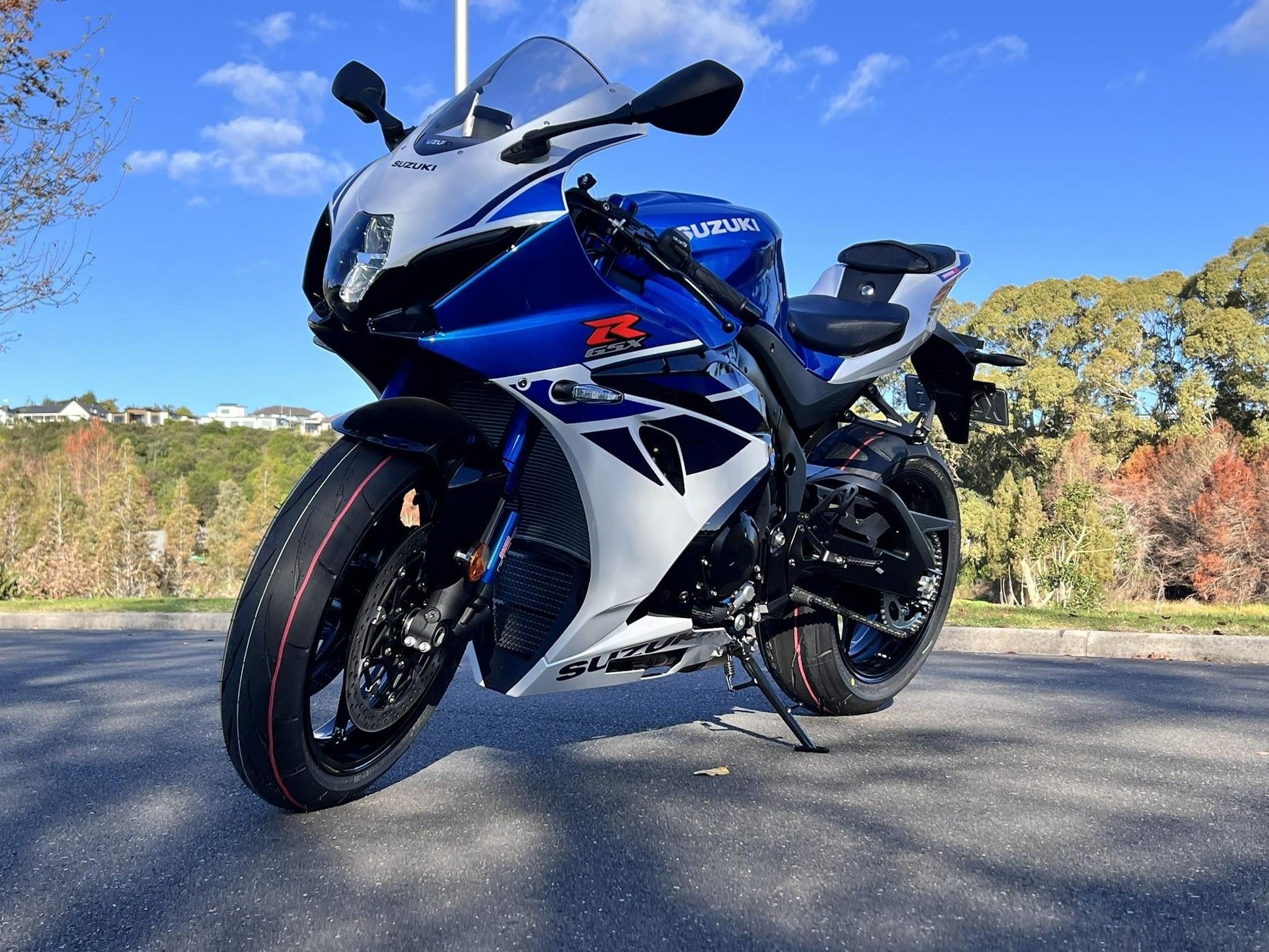 1946x1460 Wallpaper Used Gsxr Bursig Center Lift Stand Suzuki GSXR 750 2011 18 L1 L7