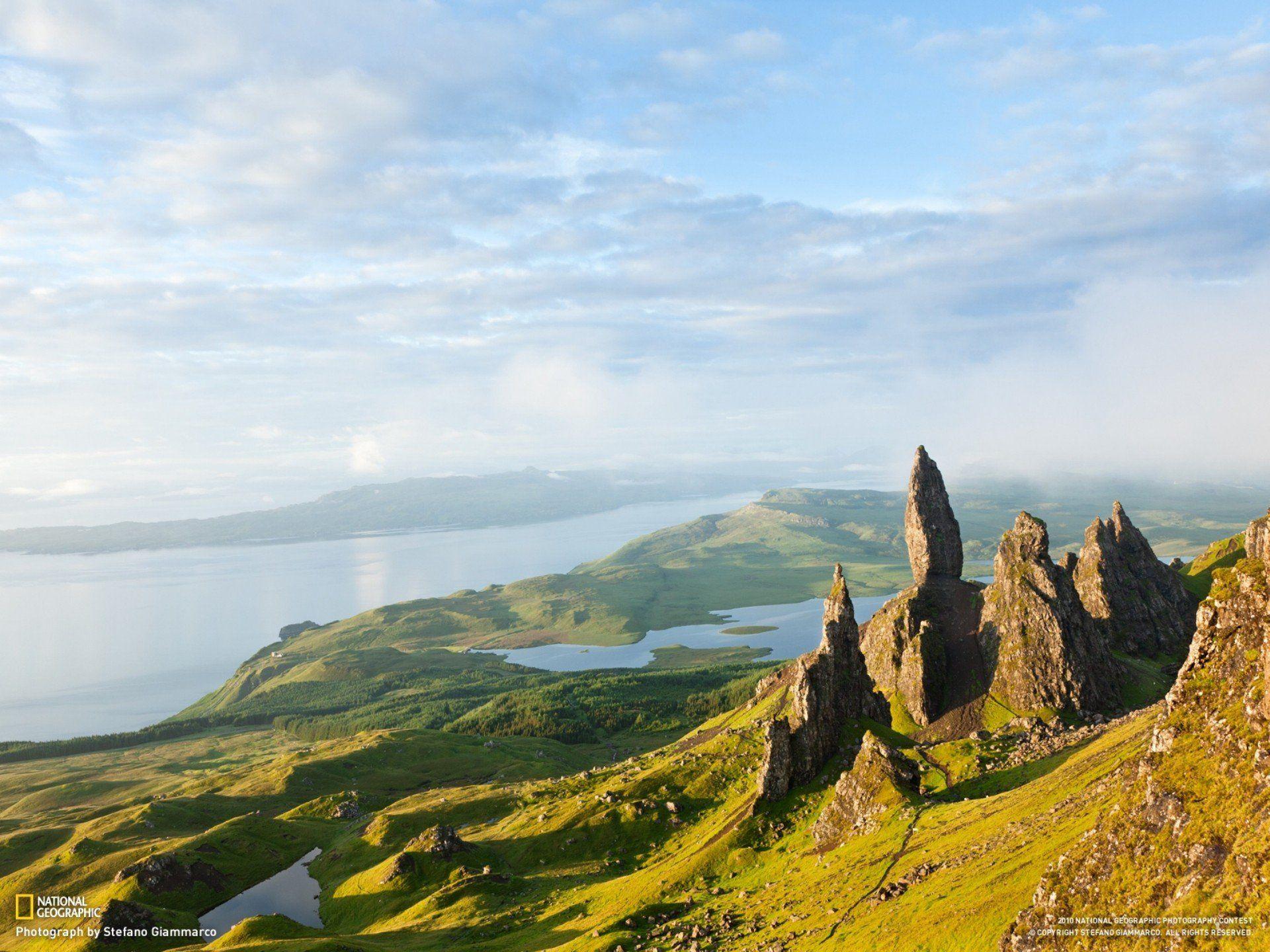 1920x1440 water, Mountains, Landscapes, Nature, Rocks, National, Geographic