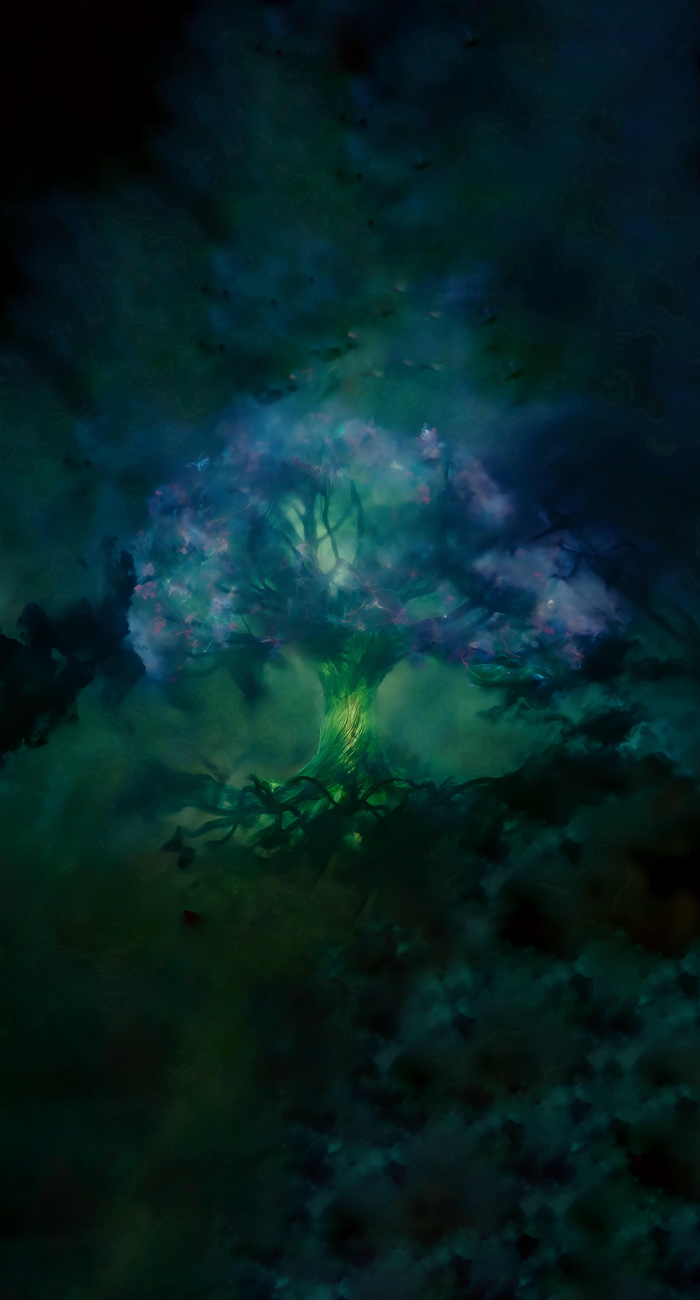 2290x4251 Loki Tree 4k Wallpaper