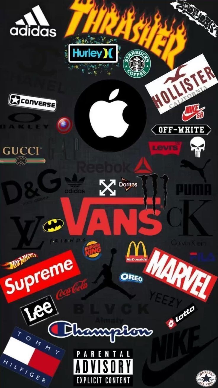 736x1308 Top brands. iPhone wallpaper for guys, Supreme iphone wallpaper, Graphic design quotes