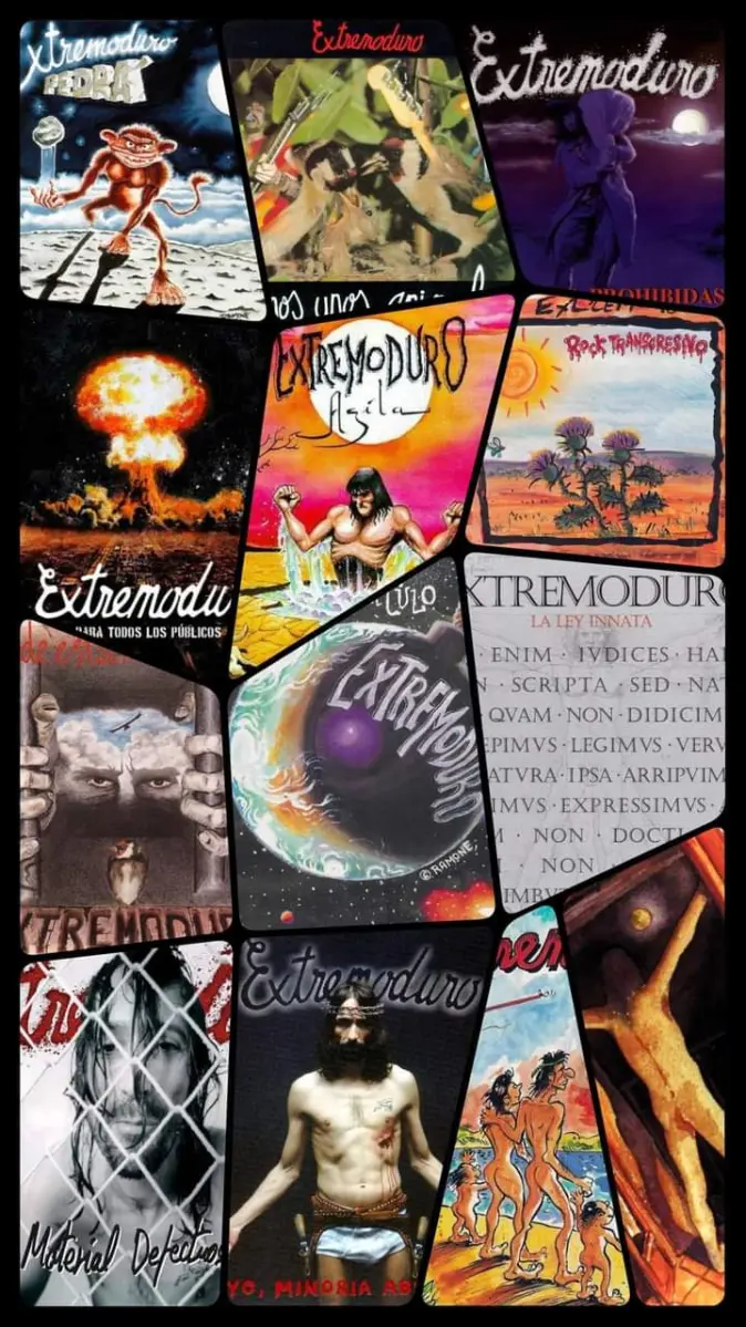 674x1199 Extremoduro albums wallpaper
