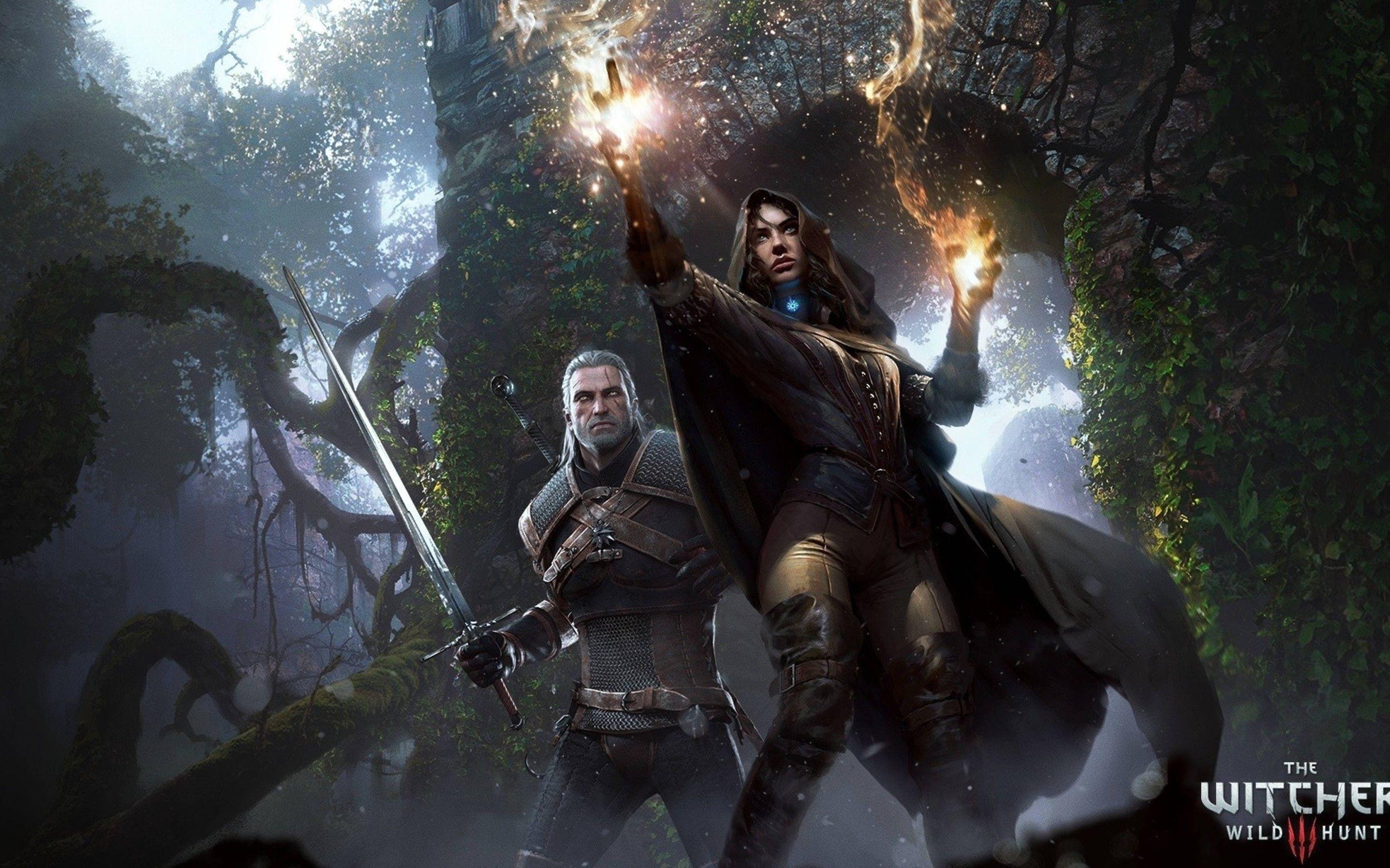 2880x1800 The Witcher Wild Hunt Macbook Pro Retina HD 4k