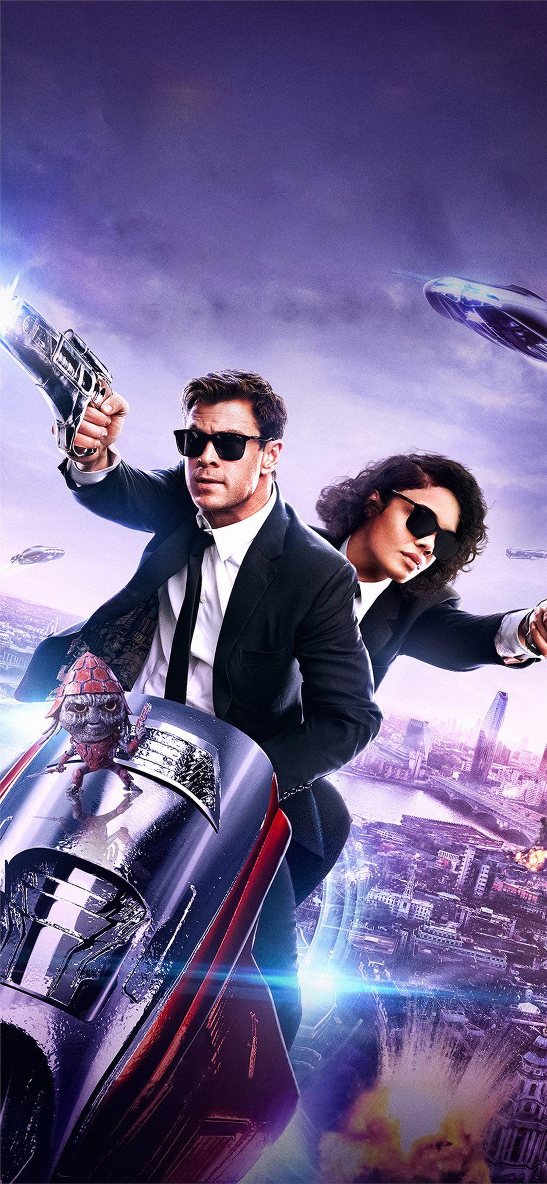 1125x2436 men in black international poster 2019 iPhone X Wallpaper Free