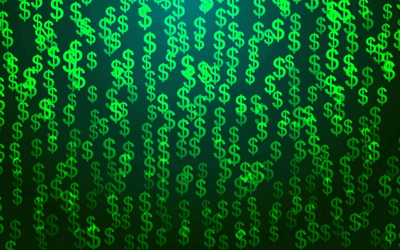 dollar signs background