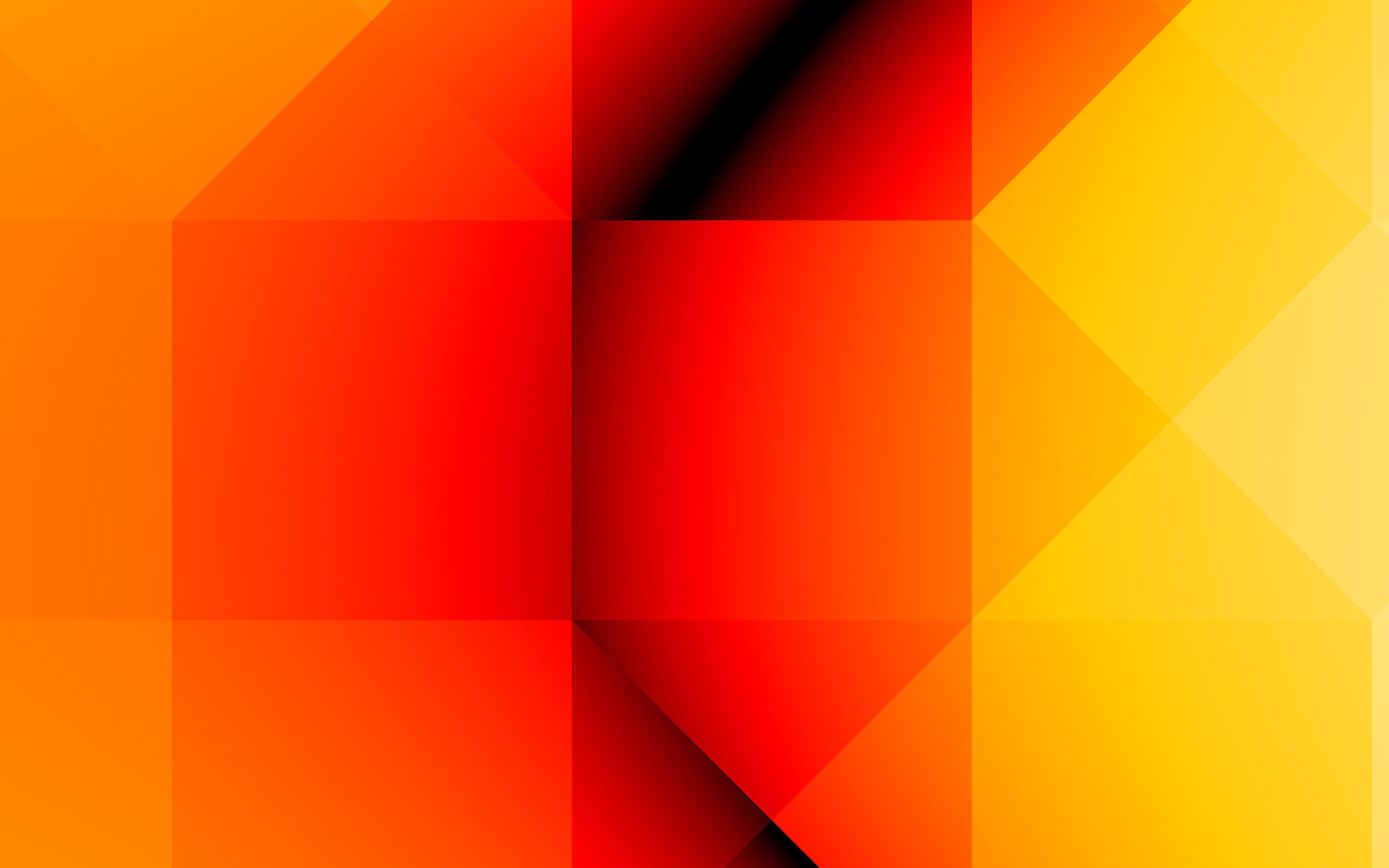 2880x1800 Yellow And Red Wallpaper