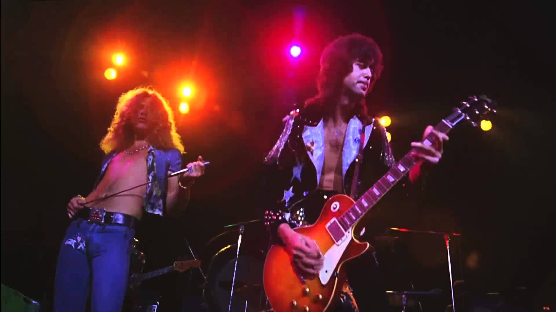 1920x1080 Led Zeppelin Madison Square Garden Wallpaper