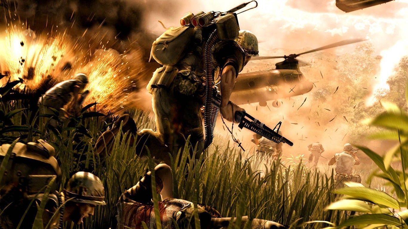 1366x768 War Games Wallpaper