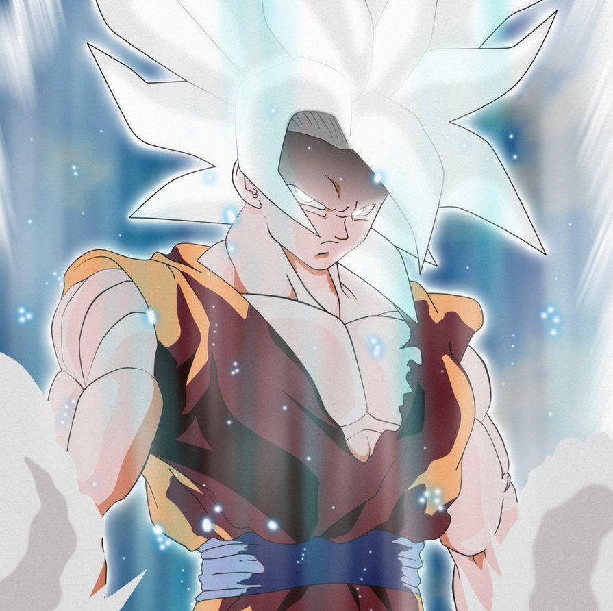 895x892 Goku SSW (Super Saiyan White) V2. Goku