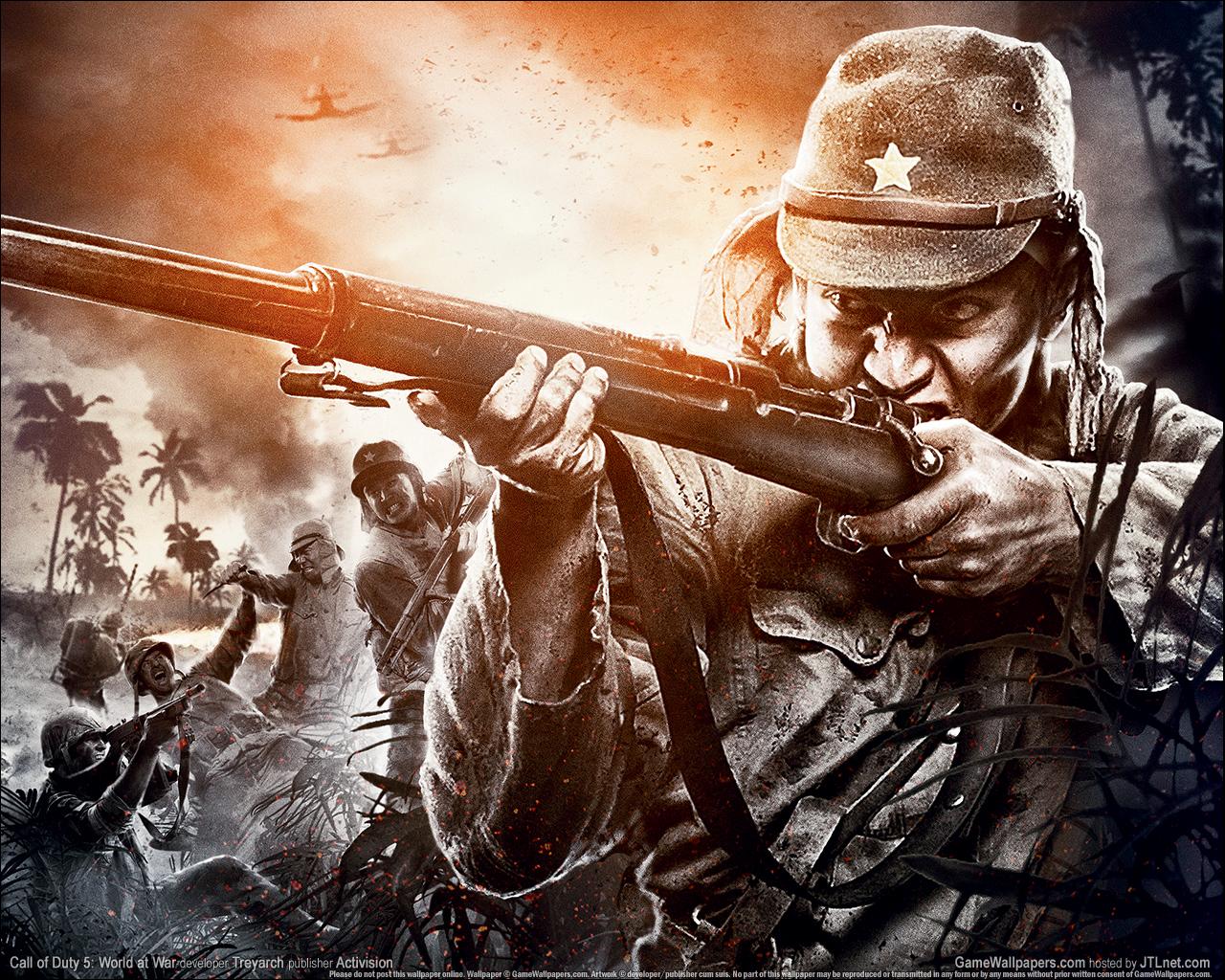 1280x1024 Photos Call of Duty Call of Duty: World at War Games