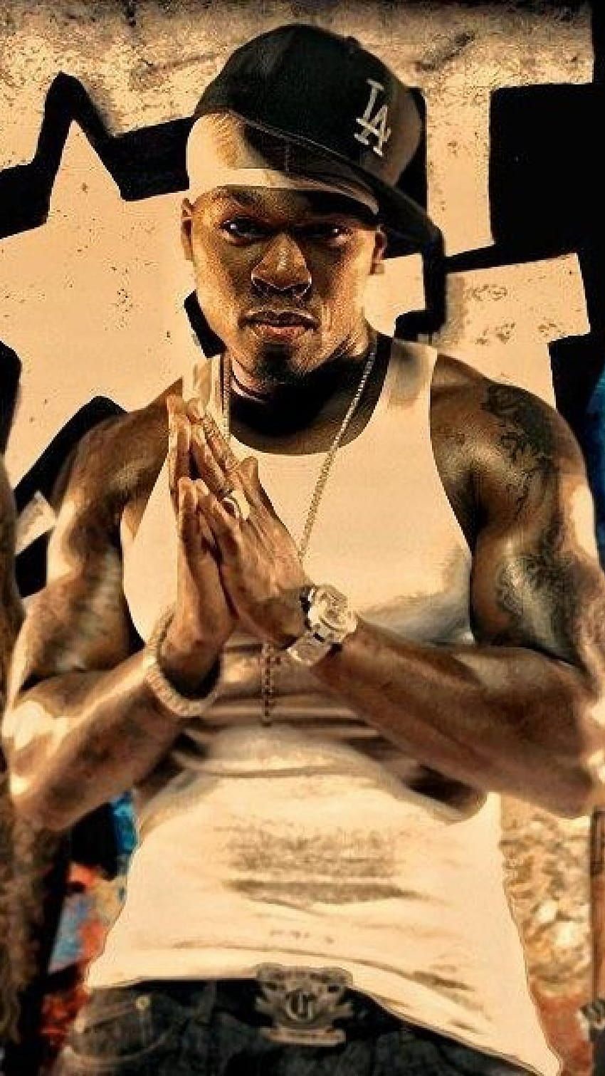850x1511 Eminem lil wayne 50 cent raper, 50 cents HD phone wallpaper