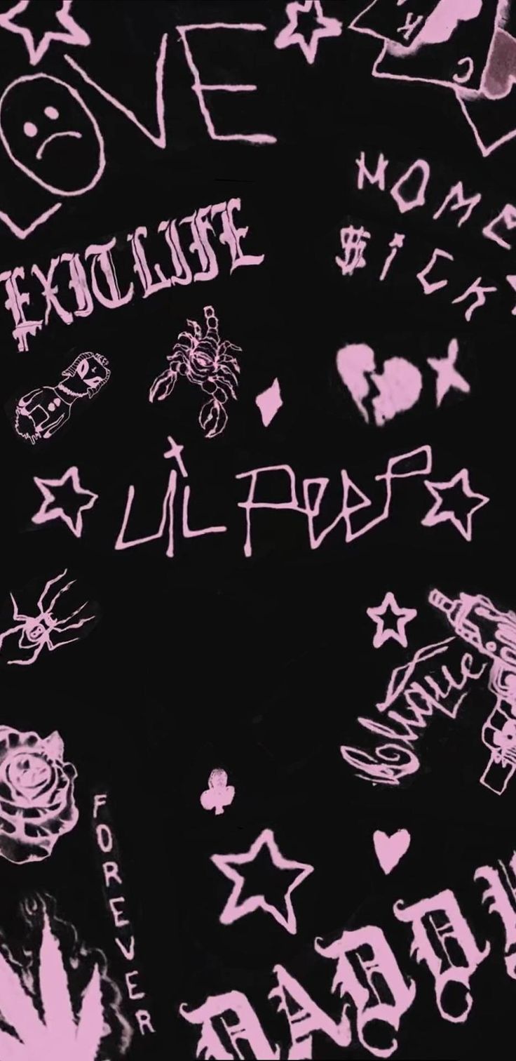 736x1512 dibujos cami. Hello kitty iphone wallpaper, Lil peep lyrics, iPhone wallpaper