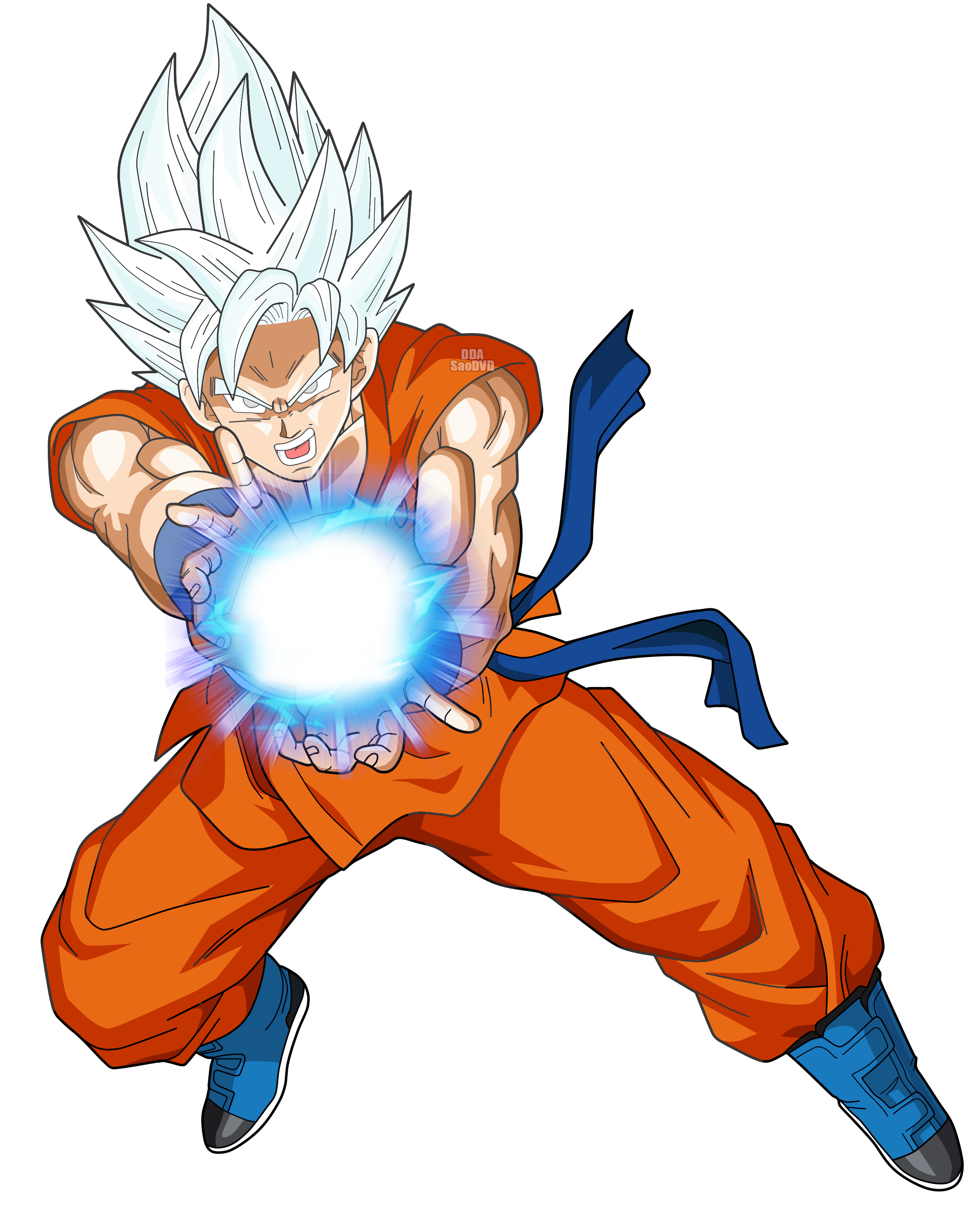 2581x3186 Goku White Background. Snow White