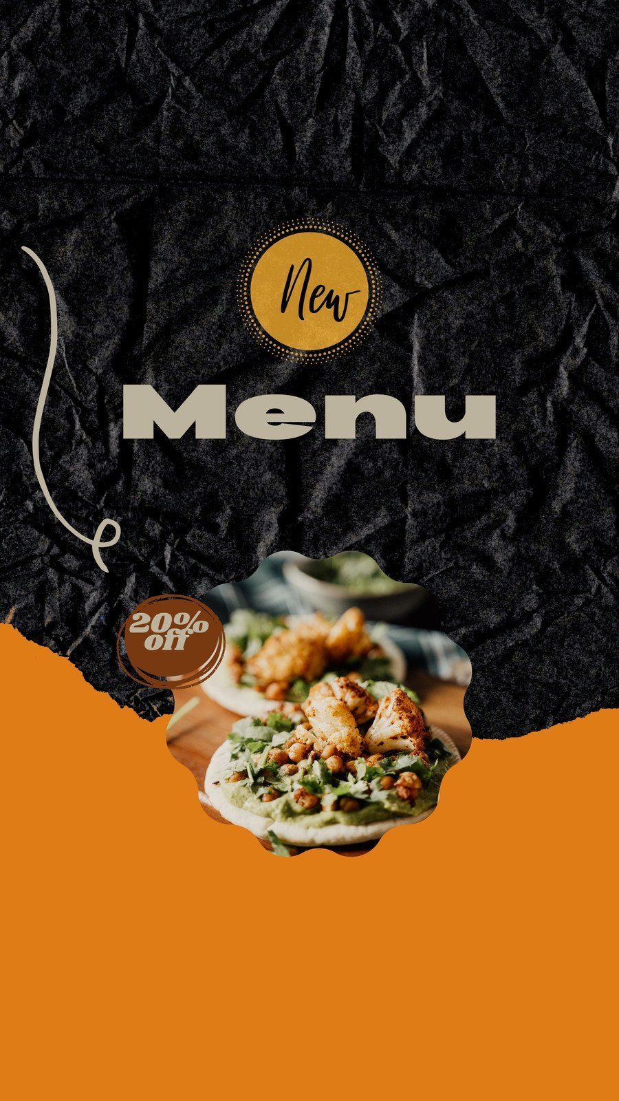 900x1600 Free and customizable food background templates