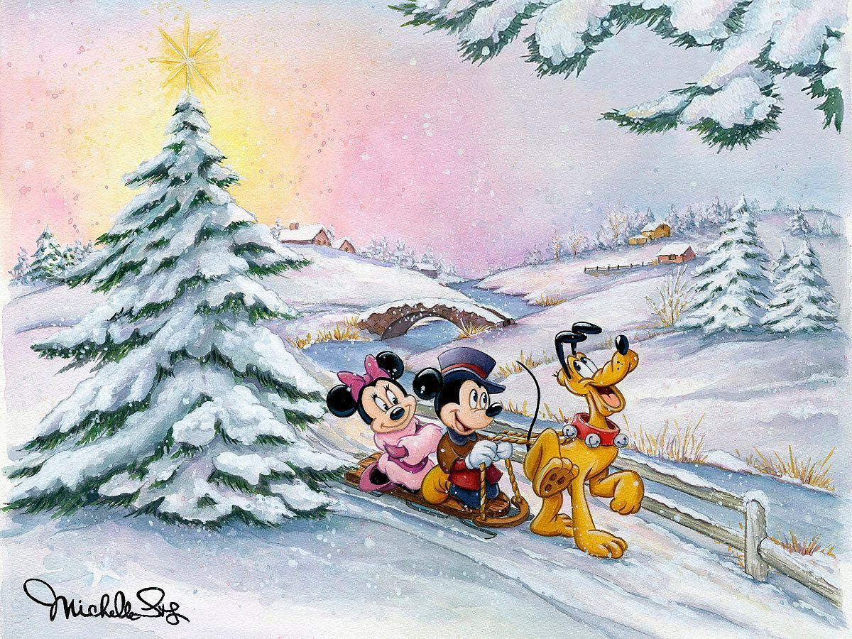 1200x900 Winter Sleigh Ride by Michelle St.Laurent