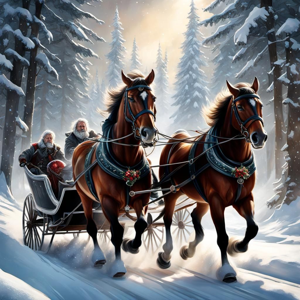 Sleigh Ride Wallpapers - Top Free Sleigh Ride Backgrounds - WallpaperAccess