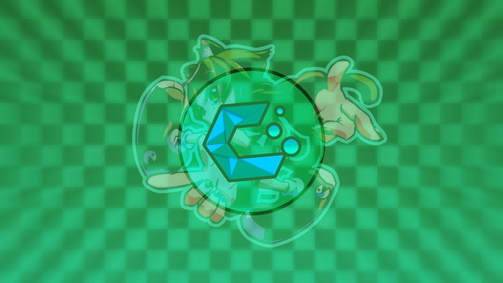 1919x1080 Made fanmade custom CachyOS wallpaper with default wallpaper elements