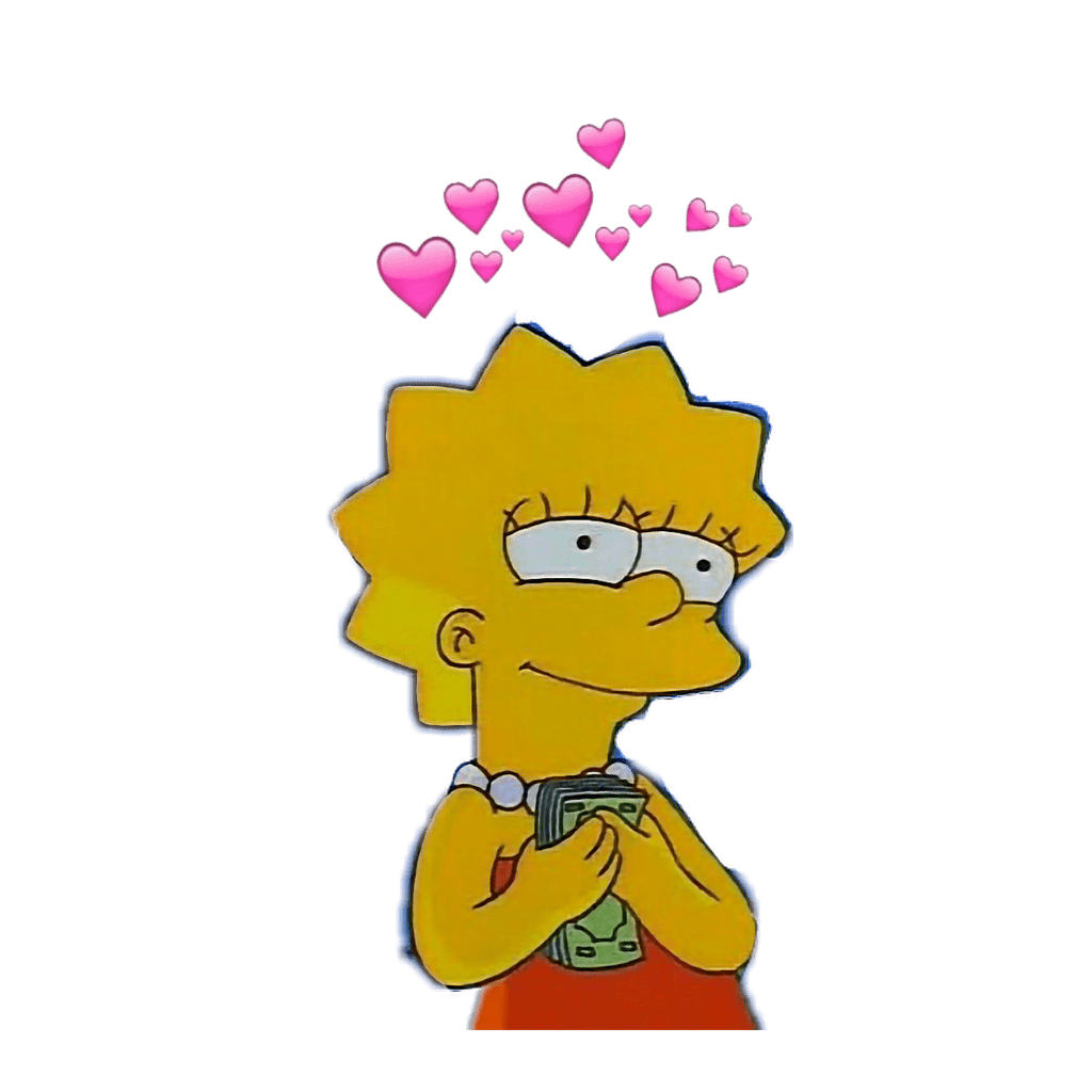 1024x1024 Aesthetic Cool Simpsons Drawings