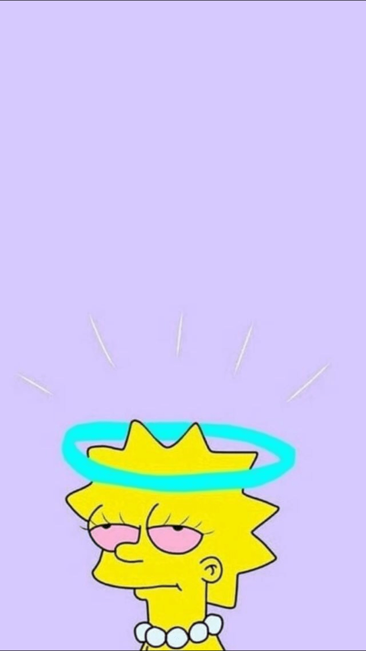 750x1334 Mood Aesthetic Clipart Mood Aesthetic Wallpaper Simpsons