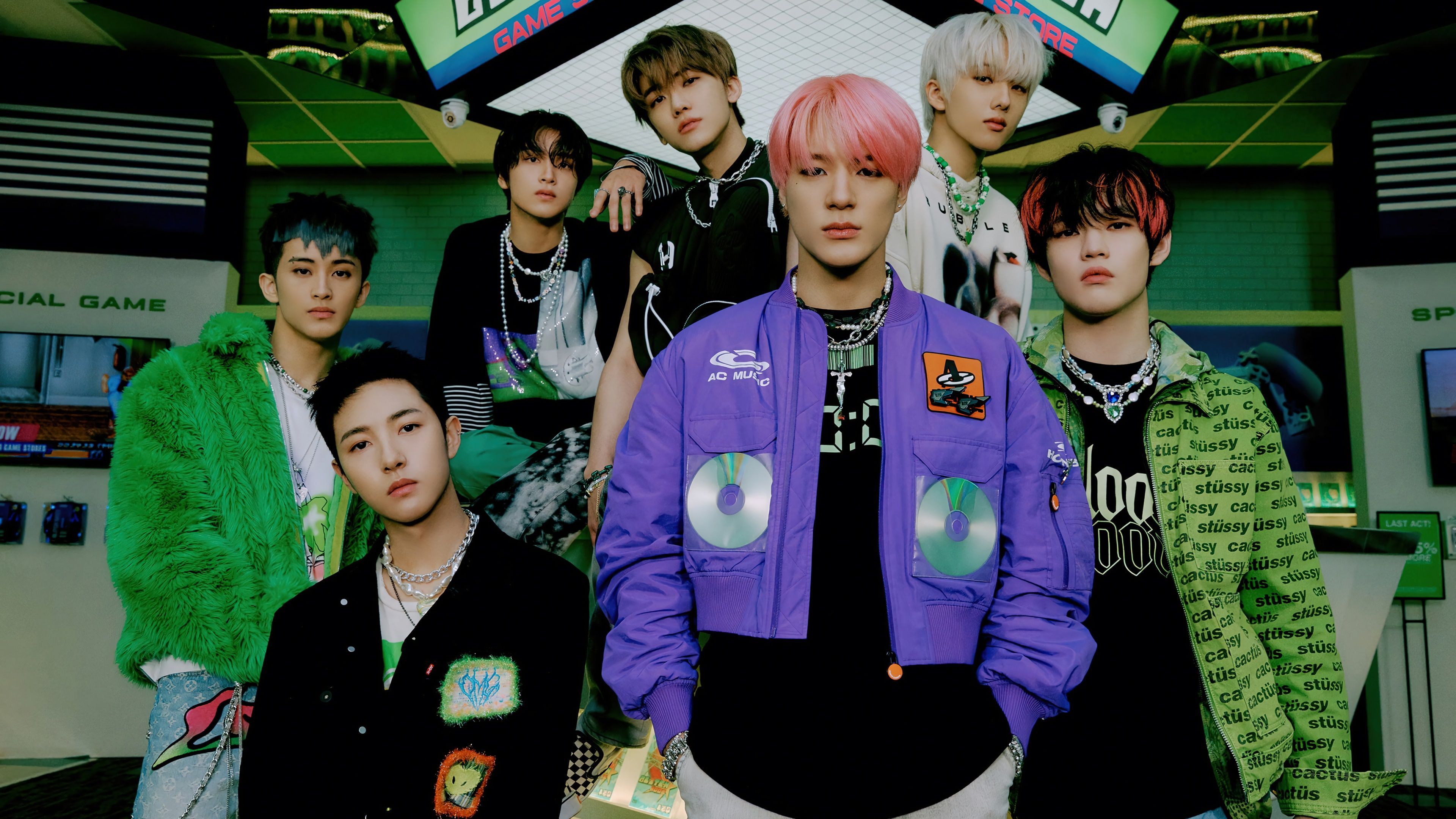 3840x2160 nct dream, kpop, glitch mode, members, 4k, HD Wallpaper