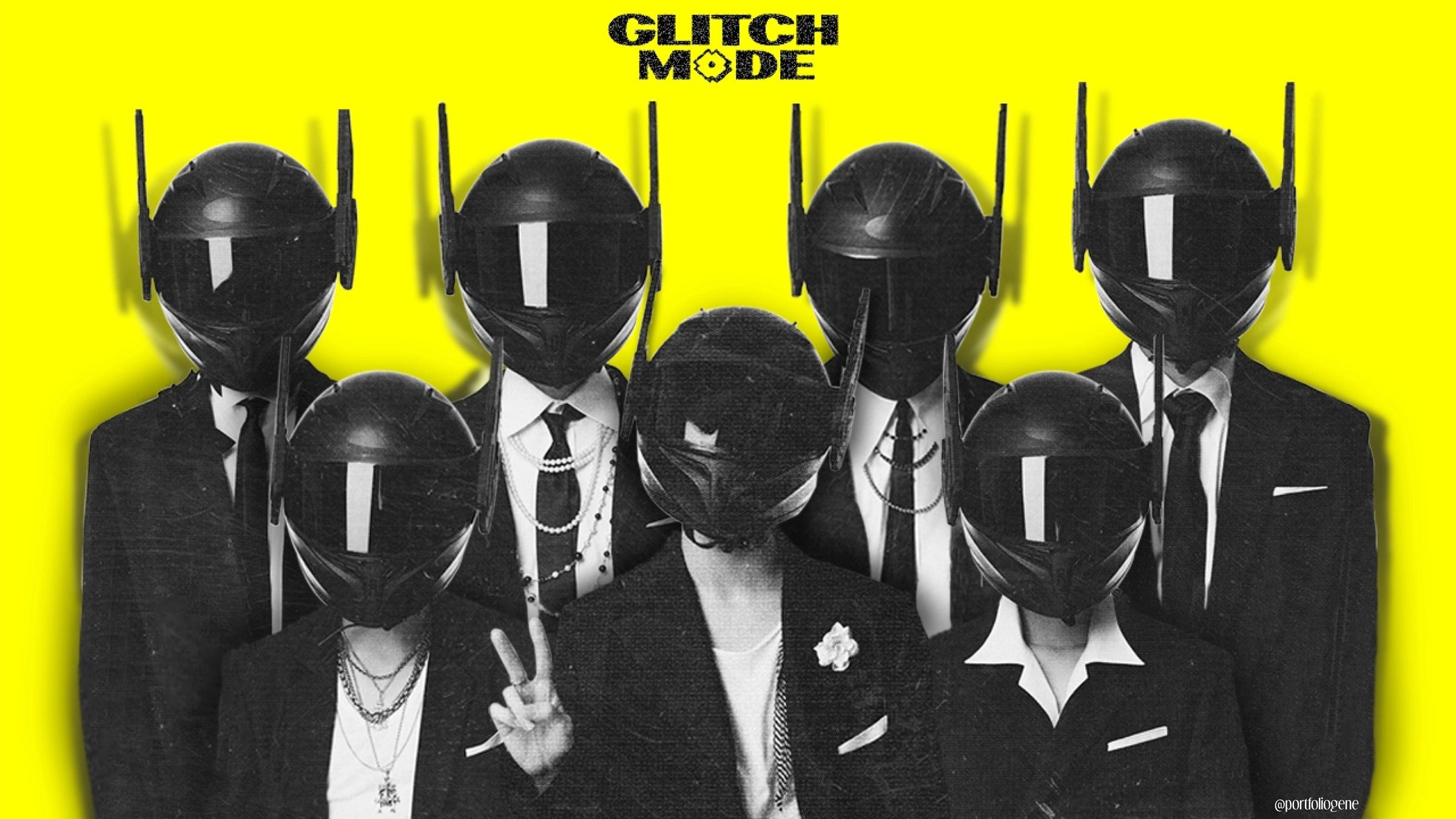 2400x1350 nana DREAM Glitch Mode Wallpaper Pc