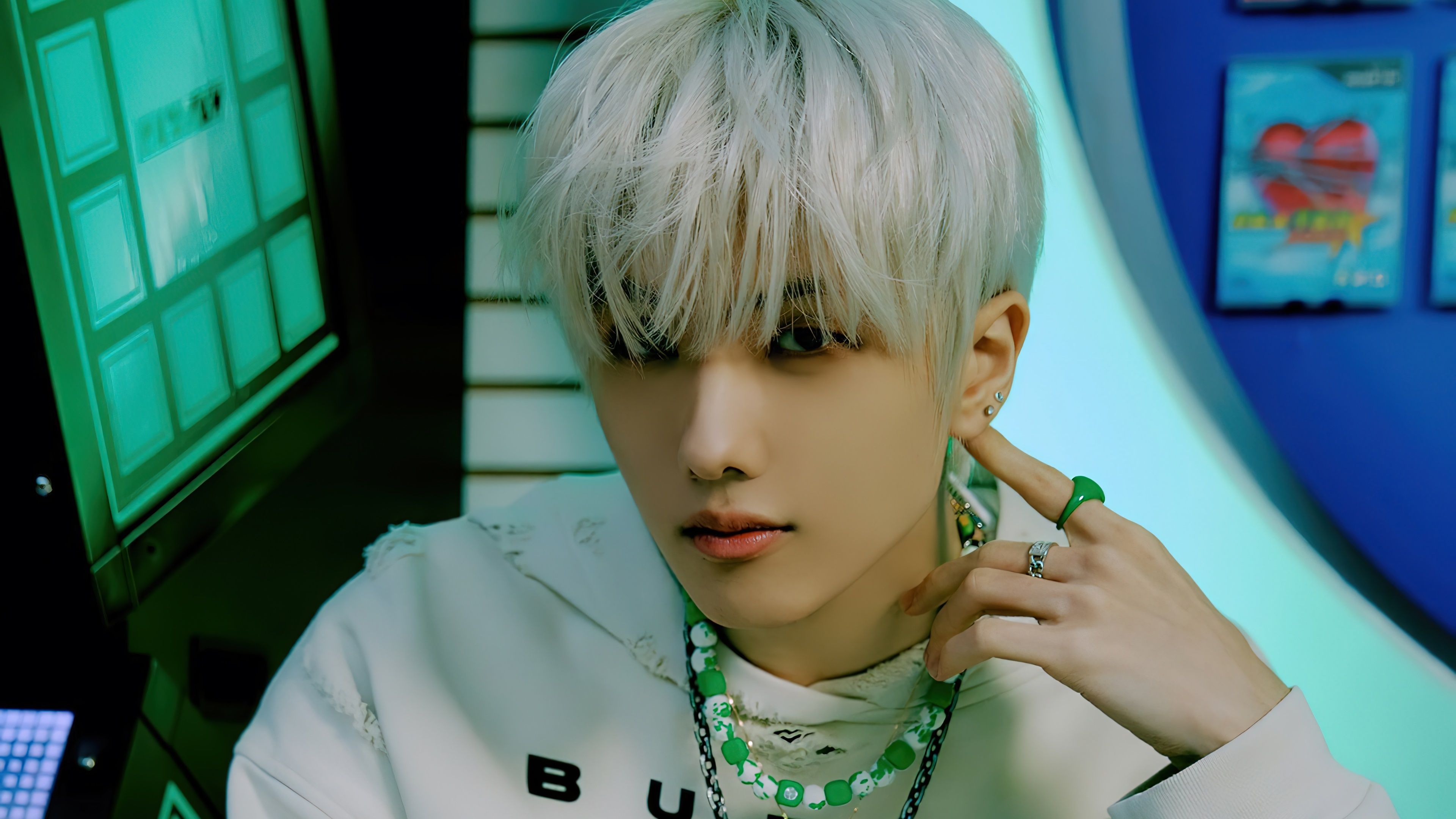 3840x2160 nct dream, kpop, glitch mode, jisung, 4k, HD Wallpaper