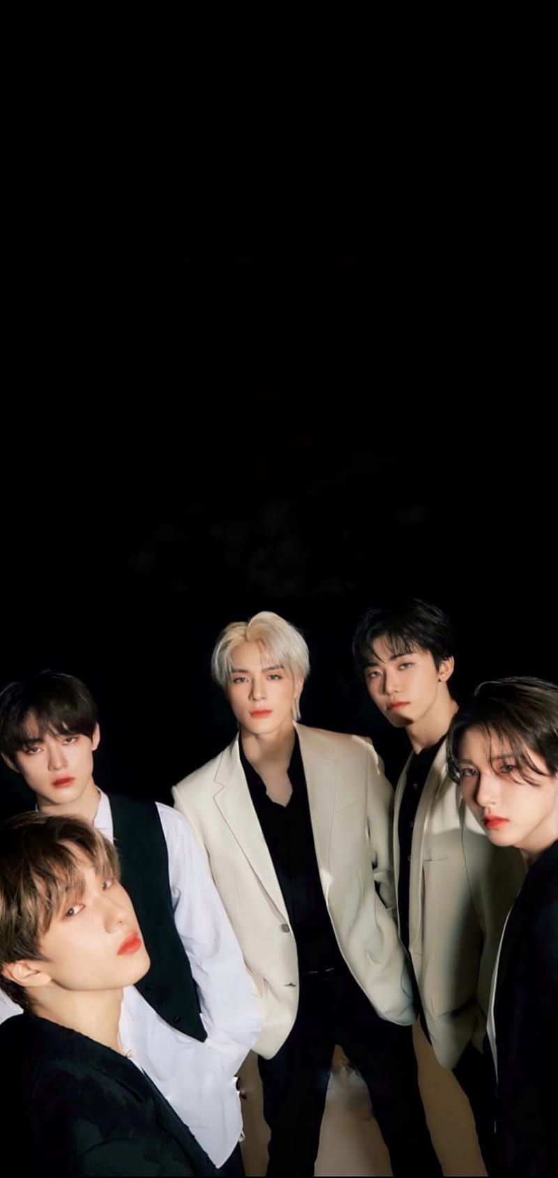 800x1689 NCT dream, handsome, kpop, cool, black, dark, HD phone wallpaper