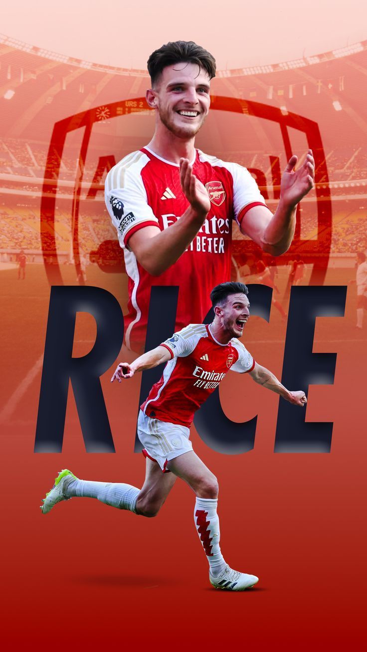 736x1308 Declan Rice Arsenal Wallpaper