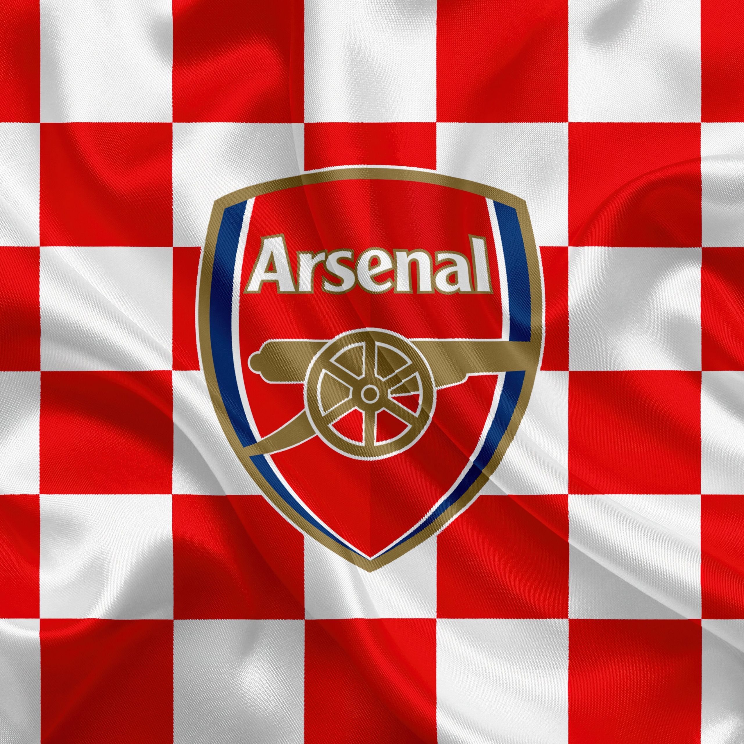 2560x2560 Arsenal FC Wallpaper 4K, Football club, Logo, 5K