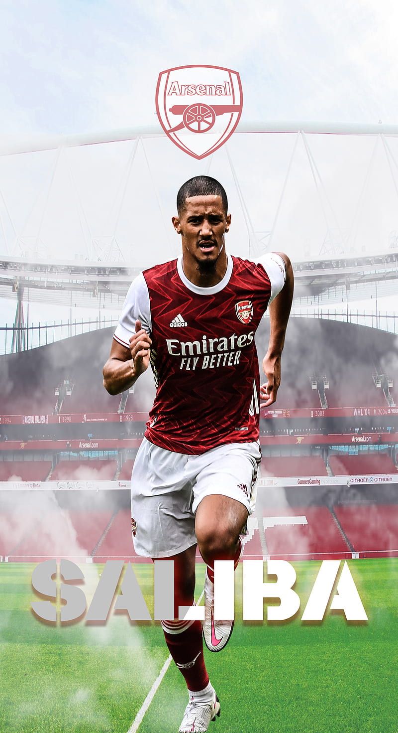800x1471 William Saliba, arsenal, football, france, HD phone wallpaper
