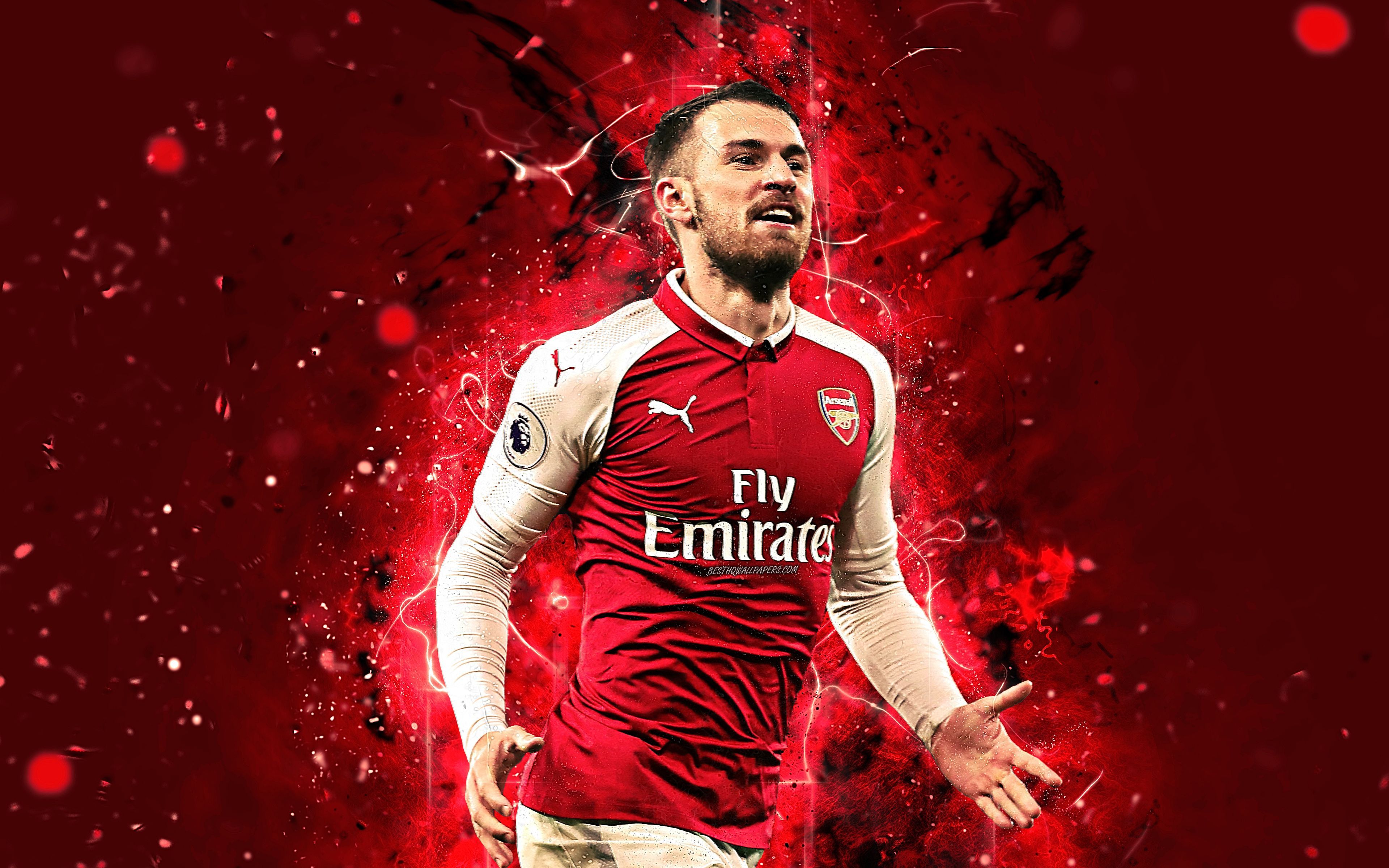 3840x2400 Phone wallpaper: Aaron Ramsey, Arsenal F C, Sports, Soccer, Welsh 452216