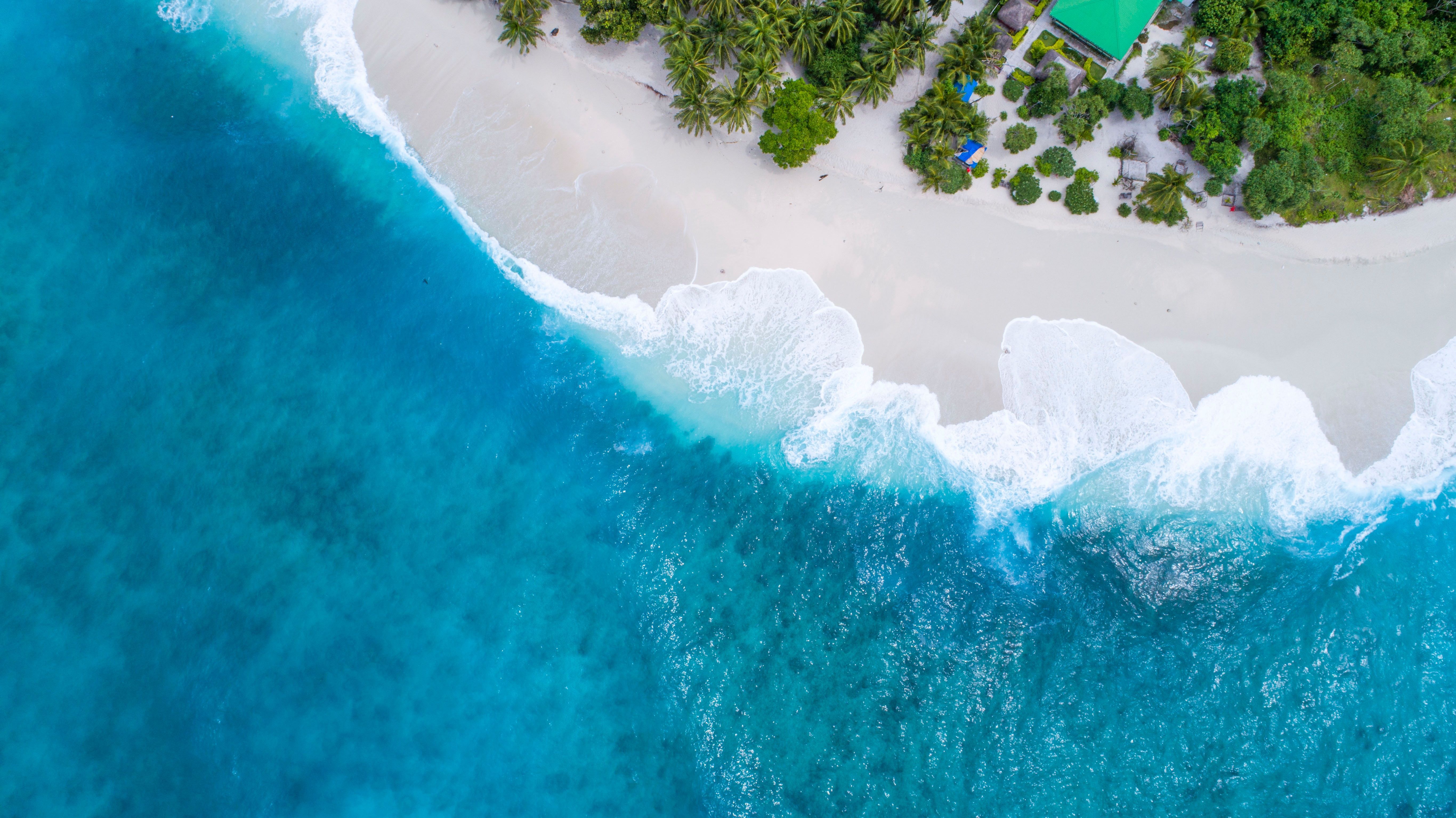 5464x3070 Free Island 4K Wallpaper & Desktop HD Background for PC