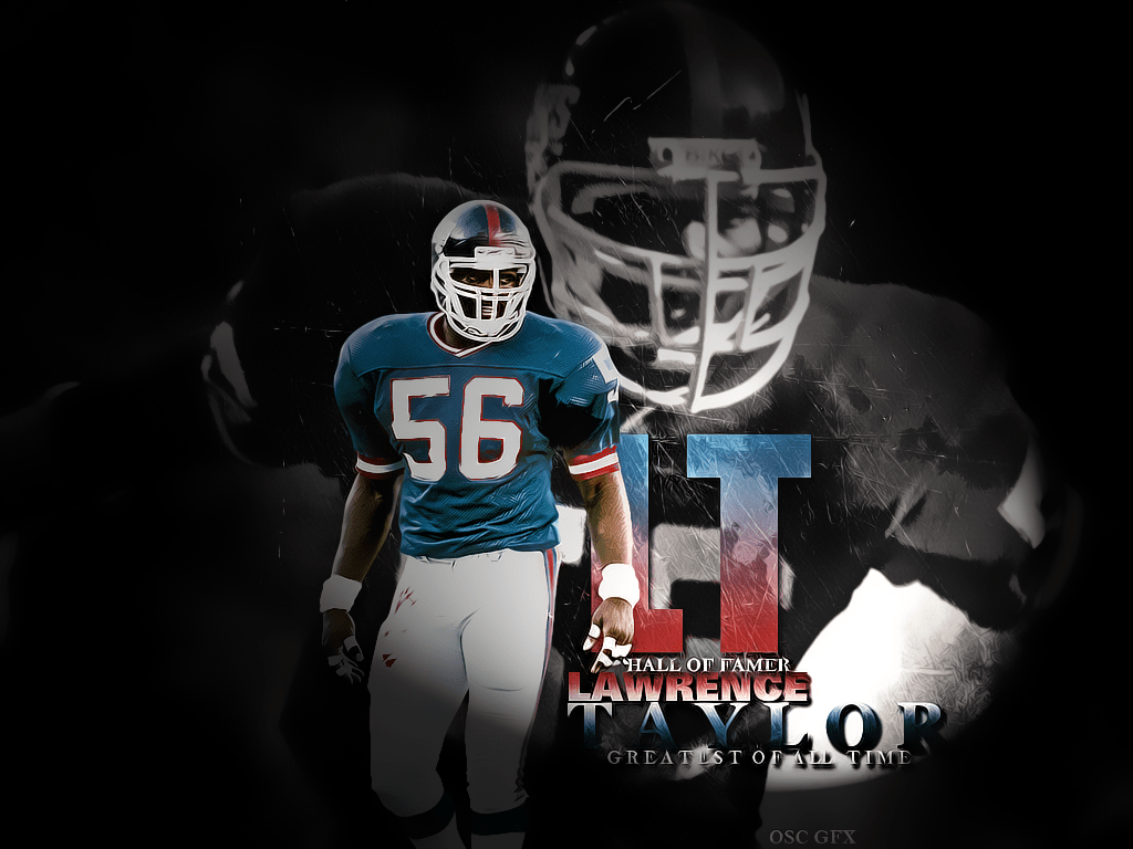 Download Lawrence Taylor Vintage 56 Jersey Wallpaper