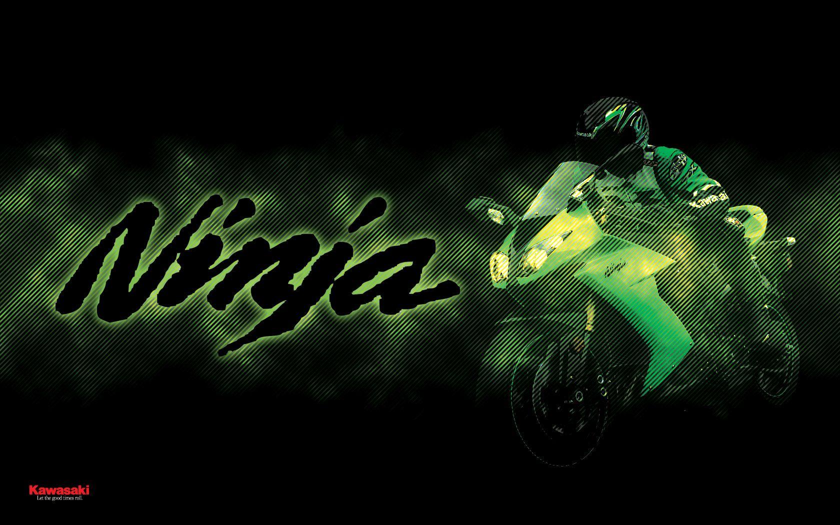 1680x1050 Kawasaki Ninja 2008