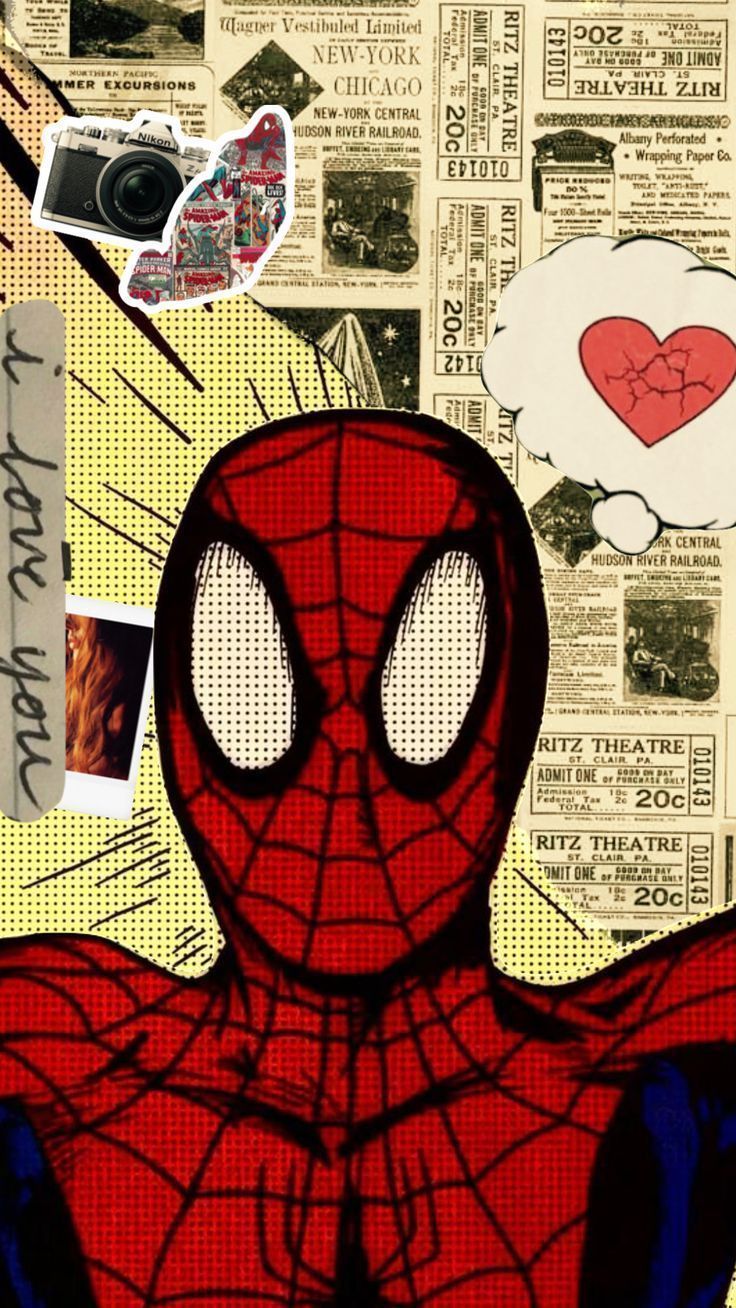 736x1308 Spiderman #marvel #camera #love #foryoushuffle